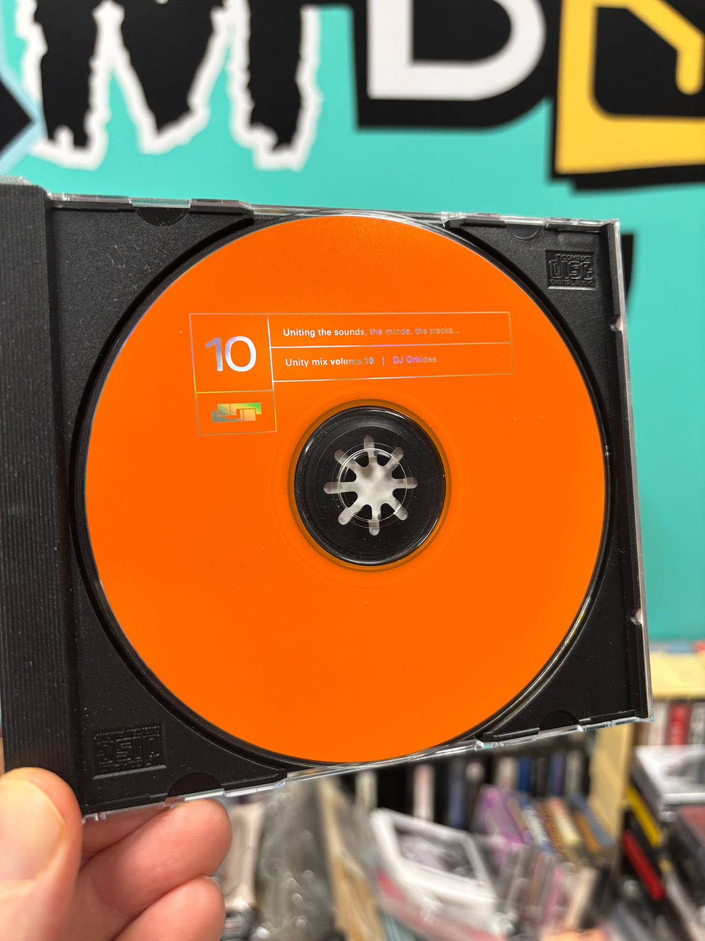 DJ Orkidea: Unity mix Volume.10, CD, Only pressing, Unity Recordings Ltd., Finland 2000
