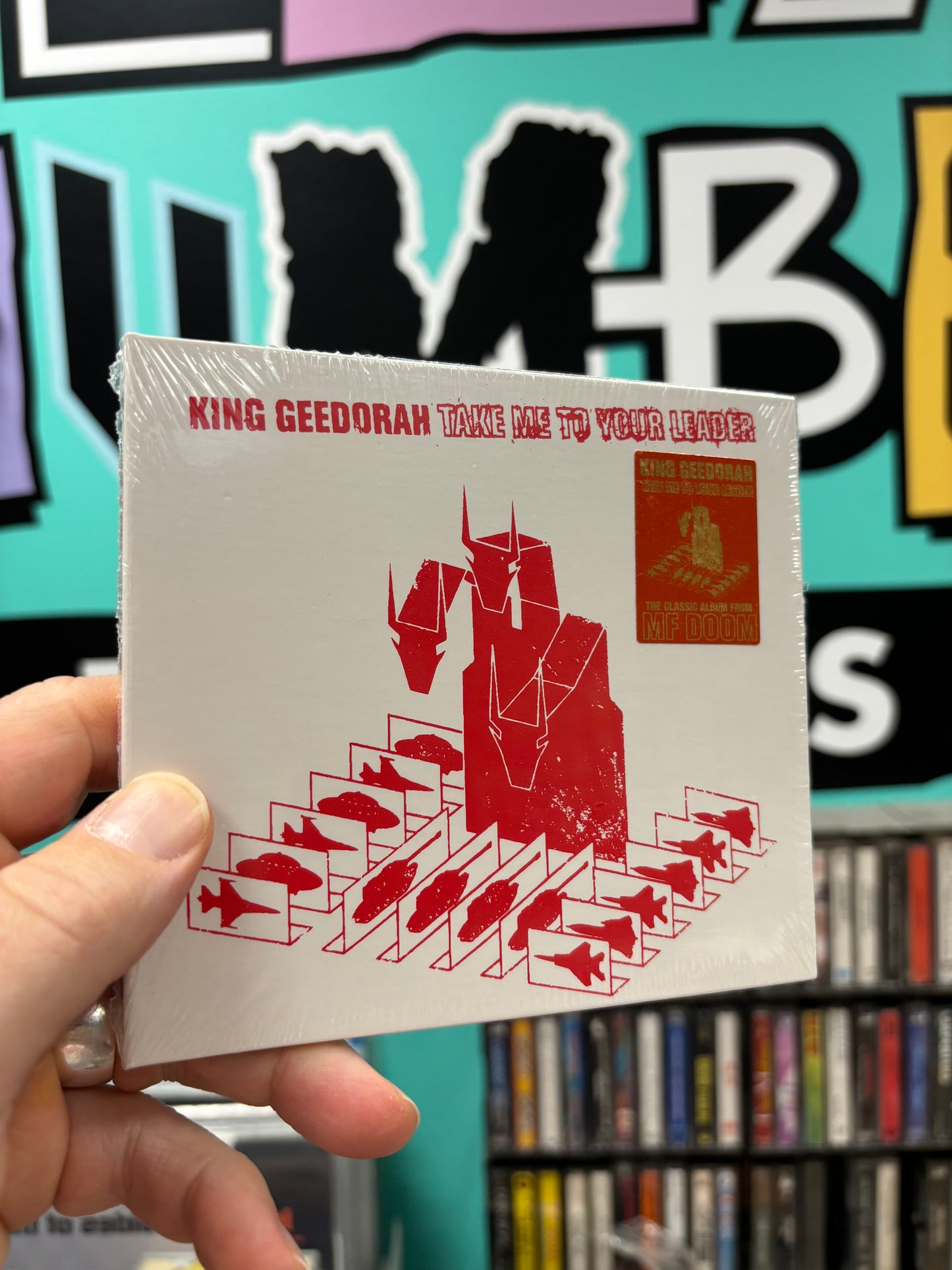 HULLU VARASTOALE -20%‼️‼️‼️King Geedorah: Take Me To Your Leader, reissue, CD, Digisleeve, Big Dada Recordings, Europe 2020