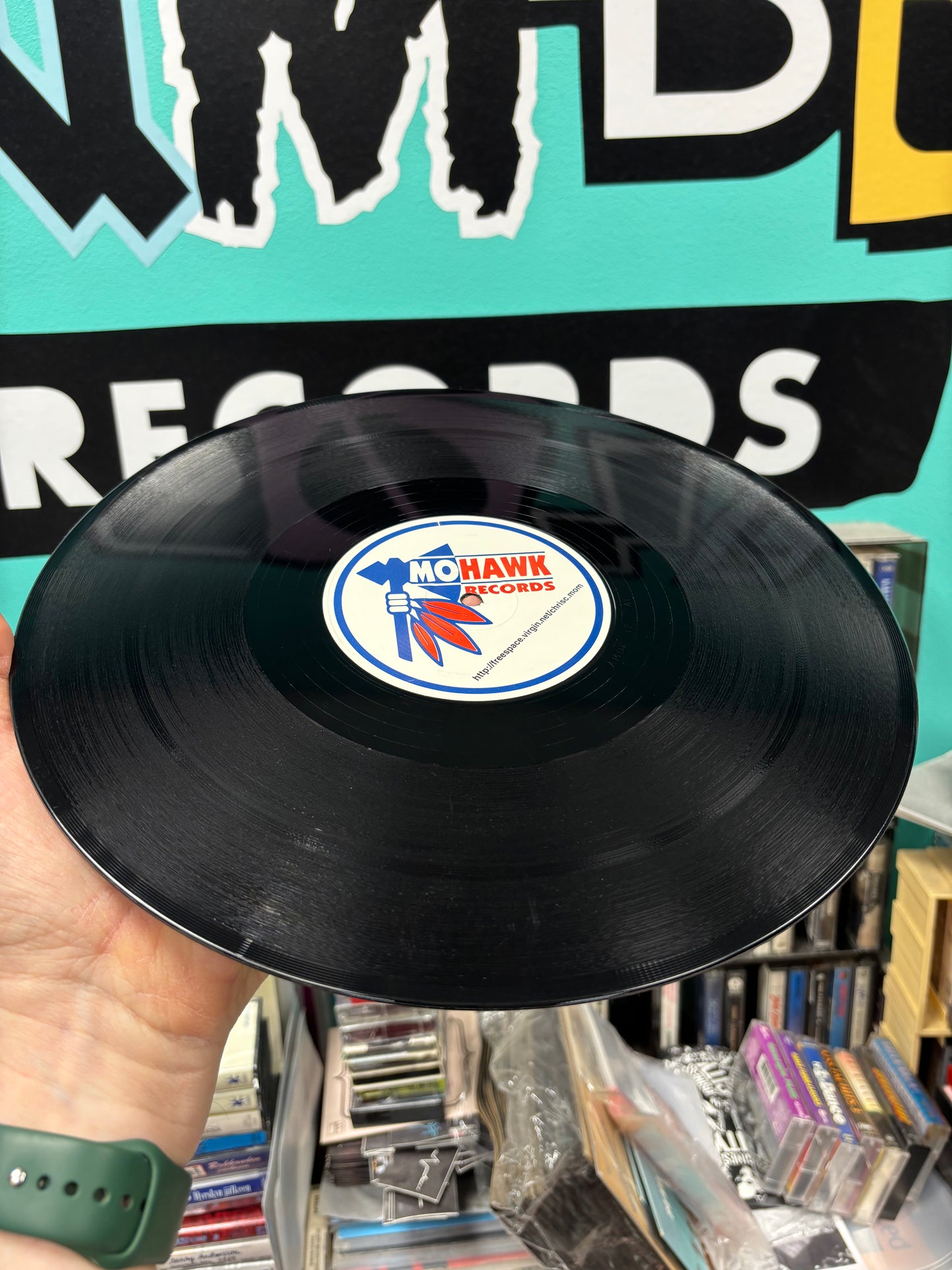 Eufex: Accellerator/Chris C: Get On The Floor, 12inch, Only official pressing, Mohawk Records, UK 2000