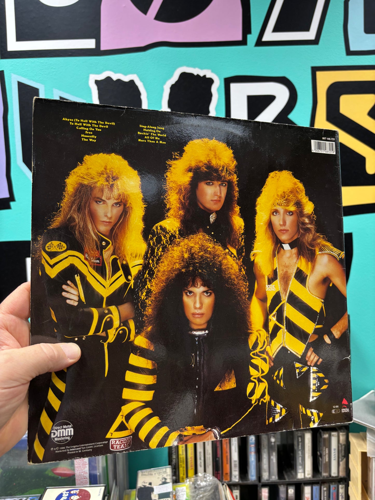 Stryper: To Hell With The Devil, LP, gatefold, Intercord, Enigma, Germany 1986