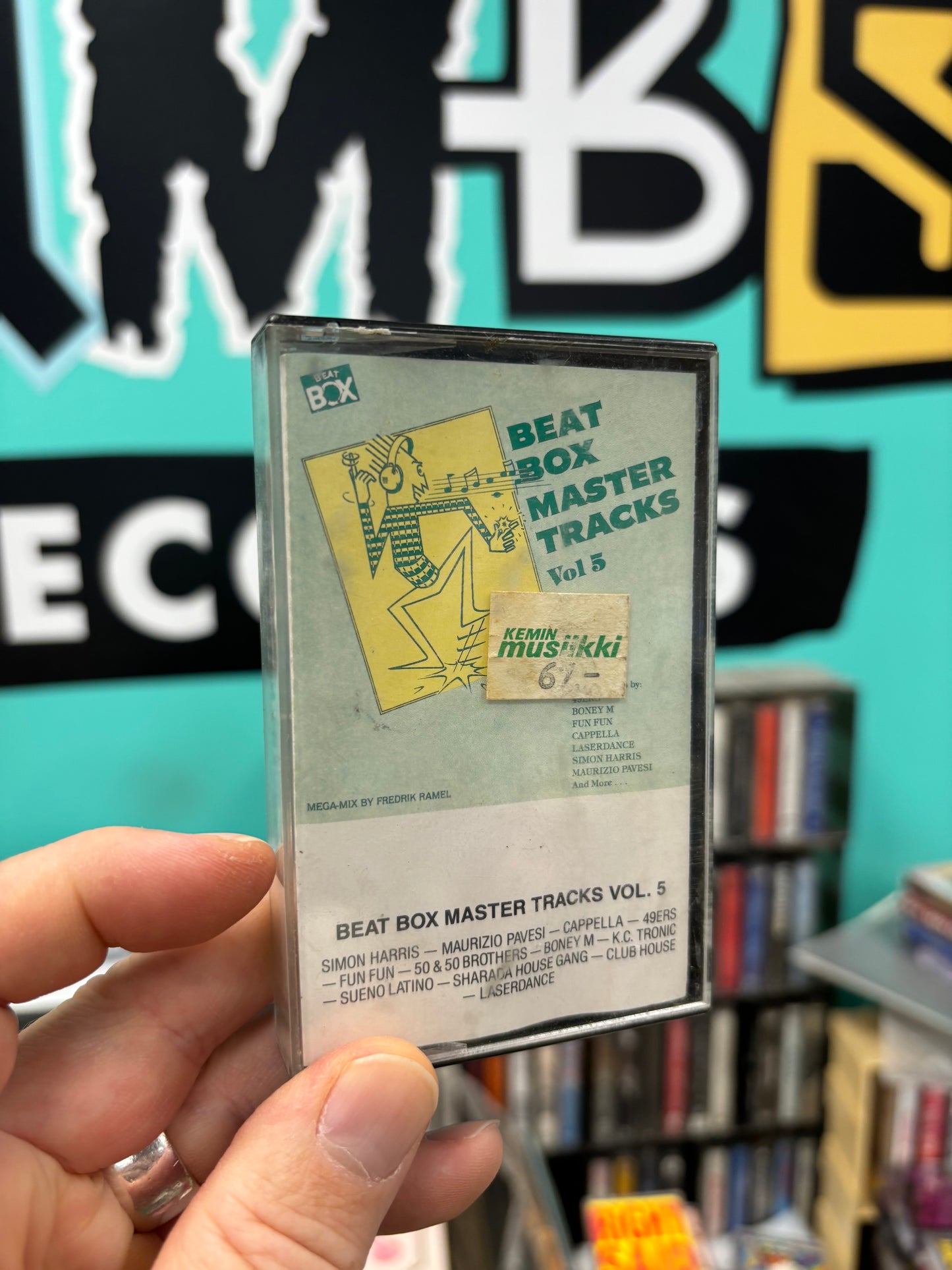 Beat Box Master Tracks Vol. 5, C-cassette, Only Cassette pressing, Beat Box, Sweden 1990