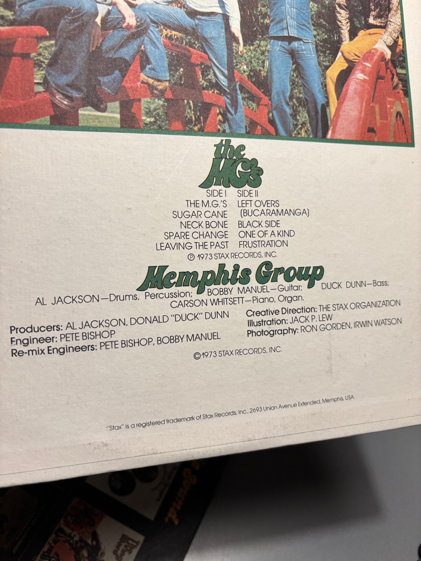 The MG’s: The MG’s, LP, Stax, US 1973
