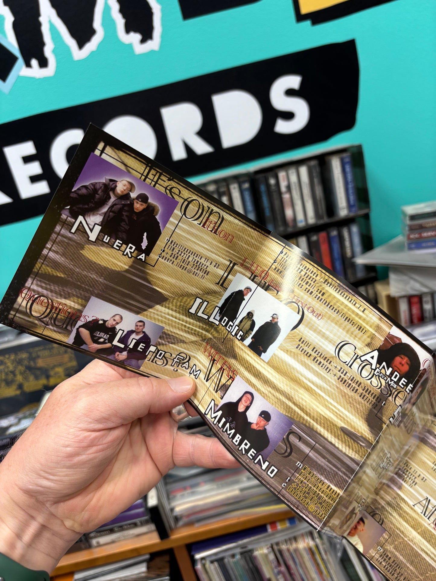 Open Records Presents: Finnish Hip-Hop Compilation Vol. 1, CD, Only pressing, Open Records, SNS Productions, Finland 1998