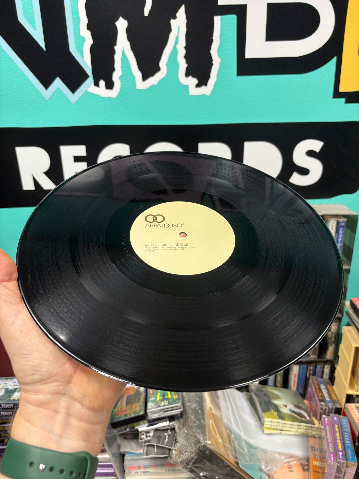 Sidekick: Tricks, 12inch, Only official pressing, Appalooso, UK 2002