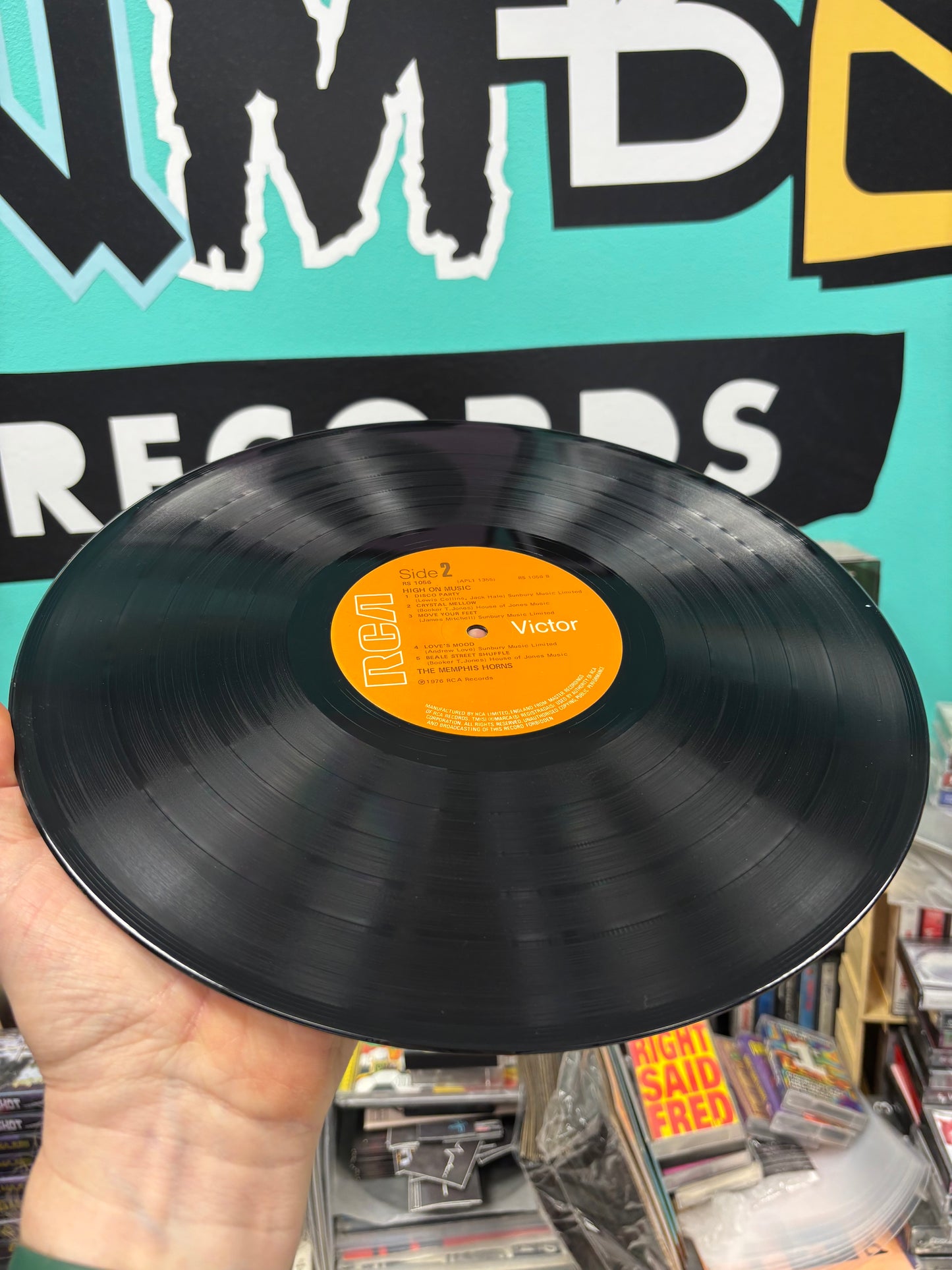 Memphis Horns: High On Music, LP, RCA Victor, RCA, UK 1976