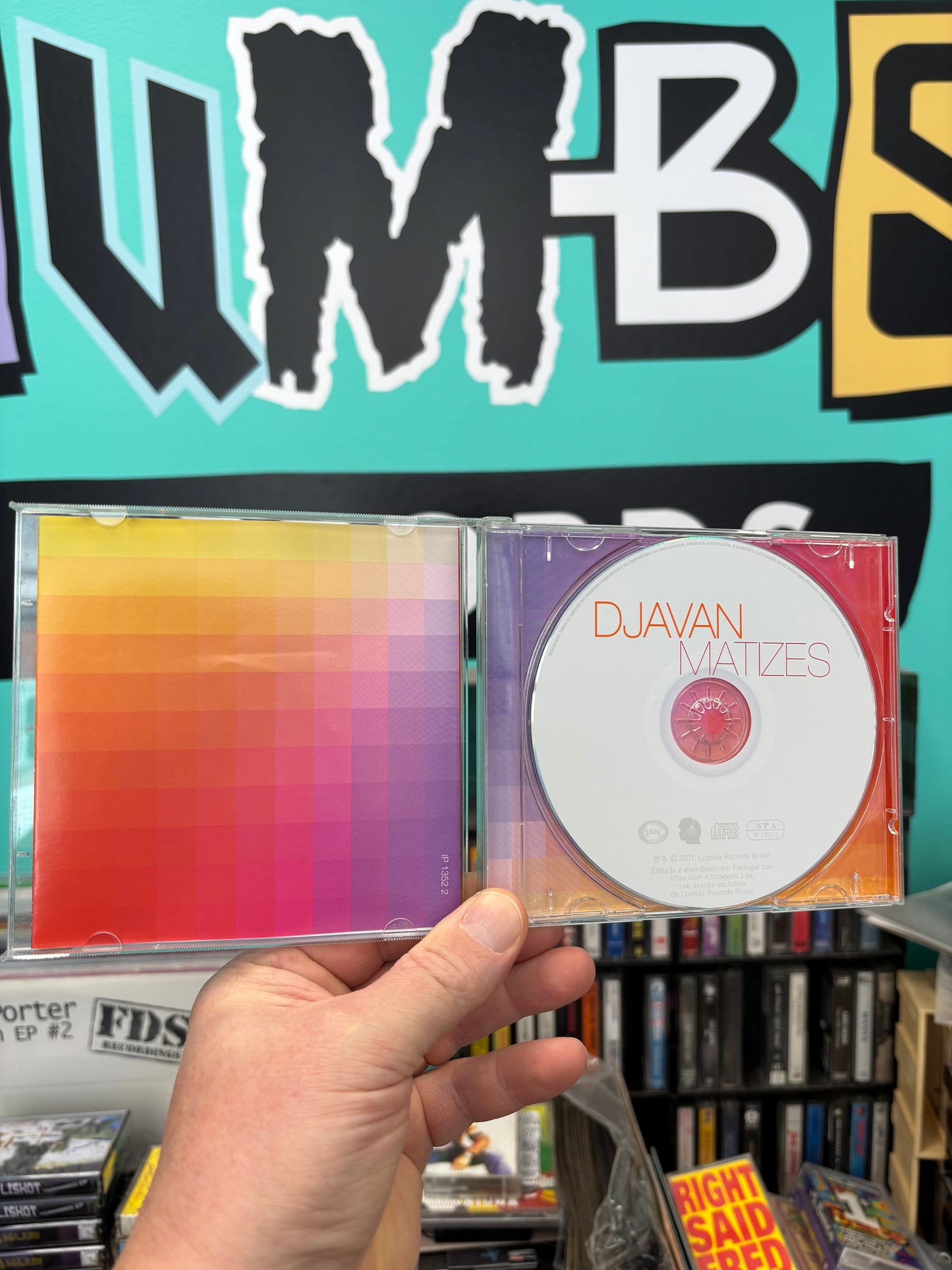 Djavan: Matizes, CD, reissue, iPlay, Portugal 2008