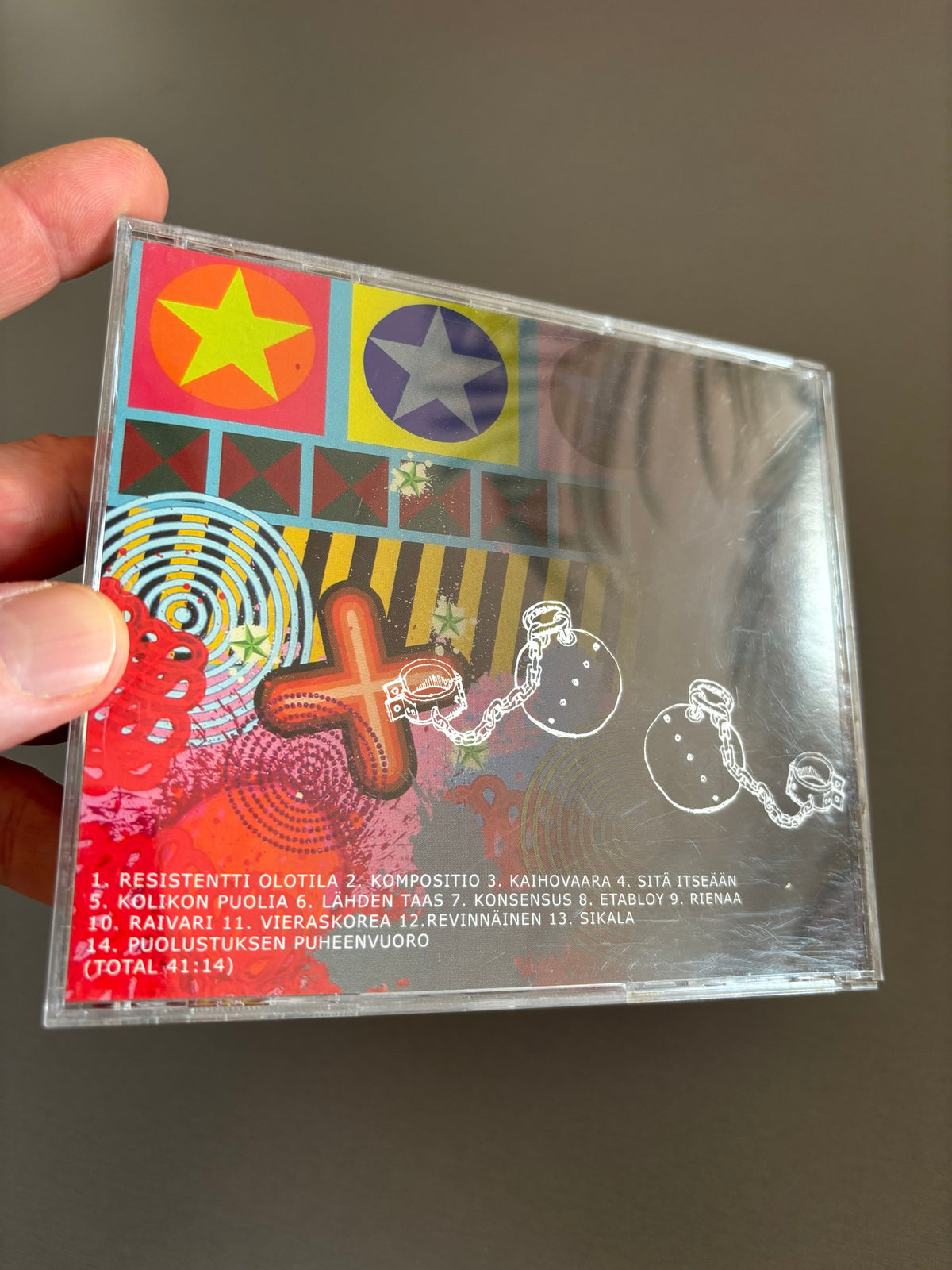 Hotguitars With Santtu Puukka: Hierarkia, CD, Only pressing, Karkia Mistika, Finland 2005