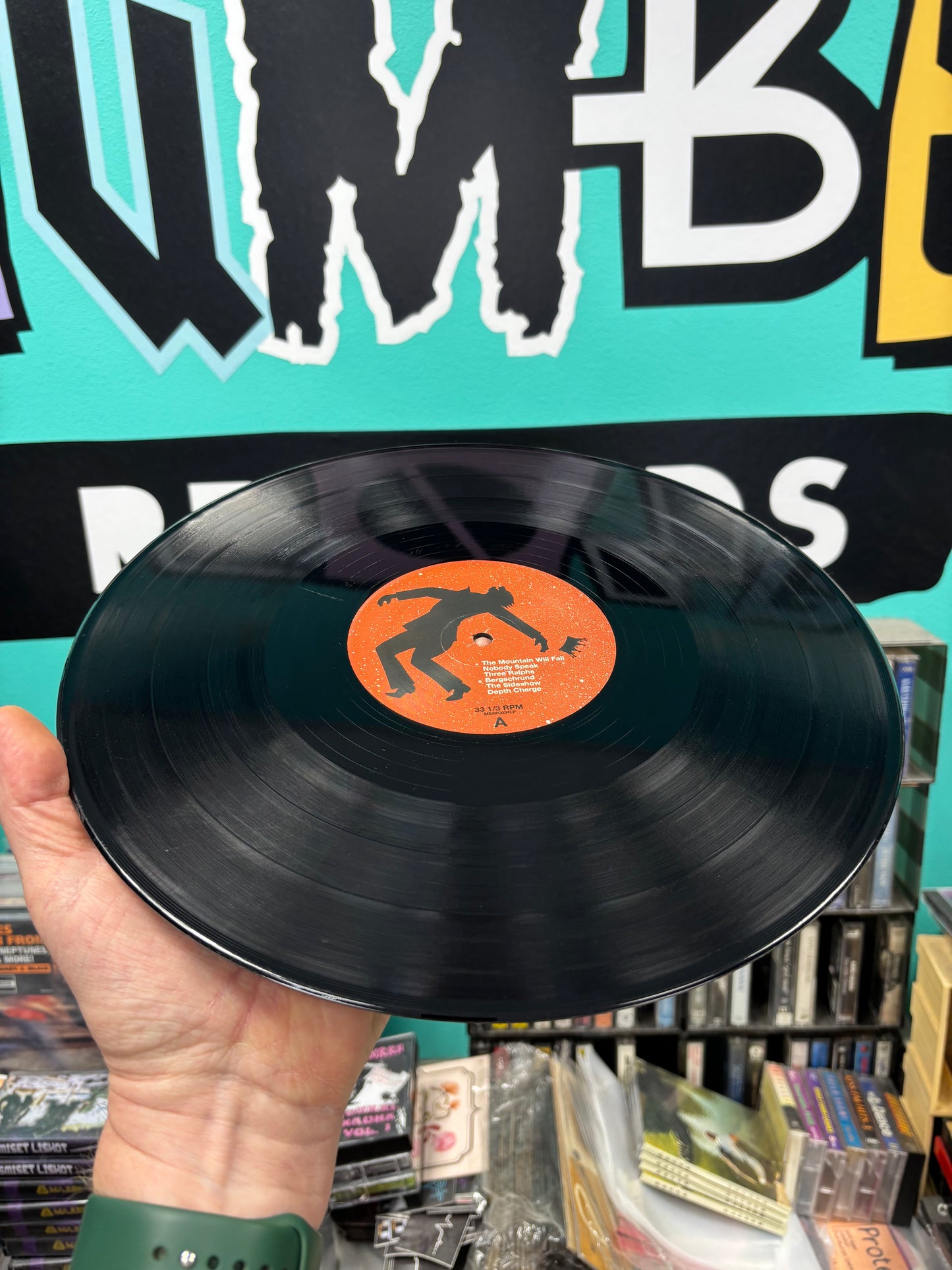 DJ Shadow: The Mountain Will Fall, 2LP, gatefold, Only vinyl pressing, Mass Appeal, Liquid Amber, US 2016