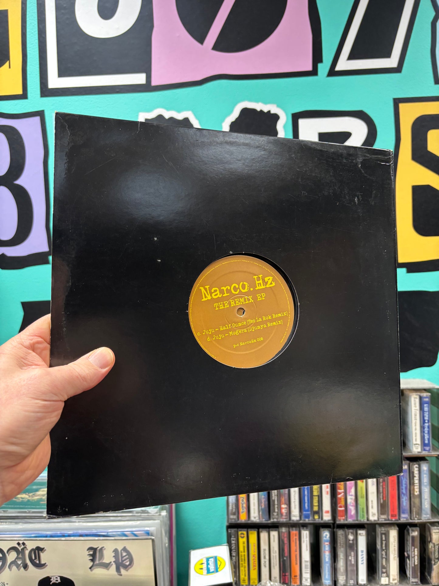 Juju & Tes La Rok: The Remix EP, 2x12inch, Only pressing, NarcoHZ, US 2007