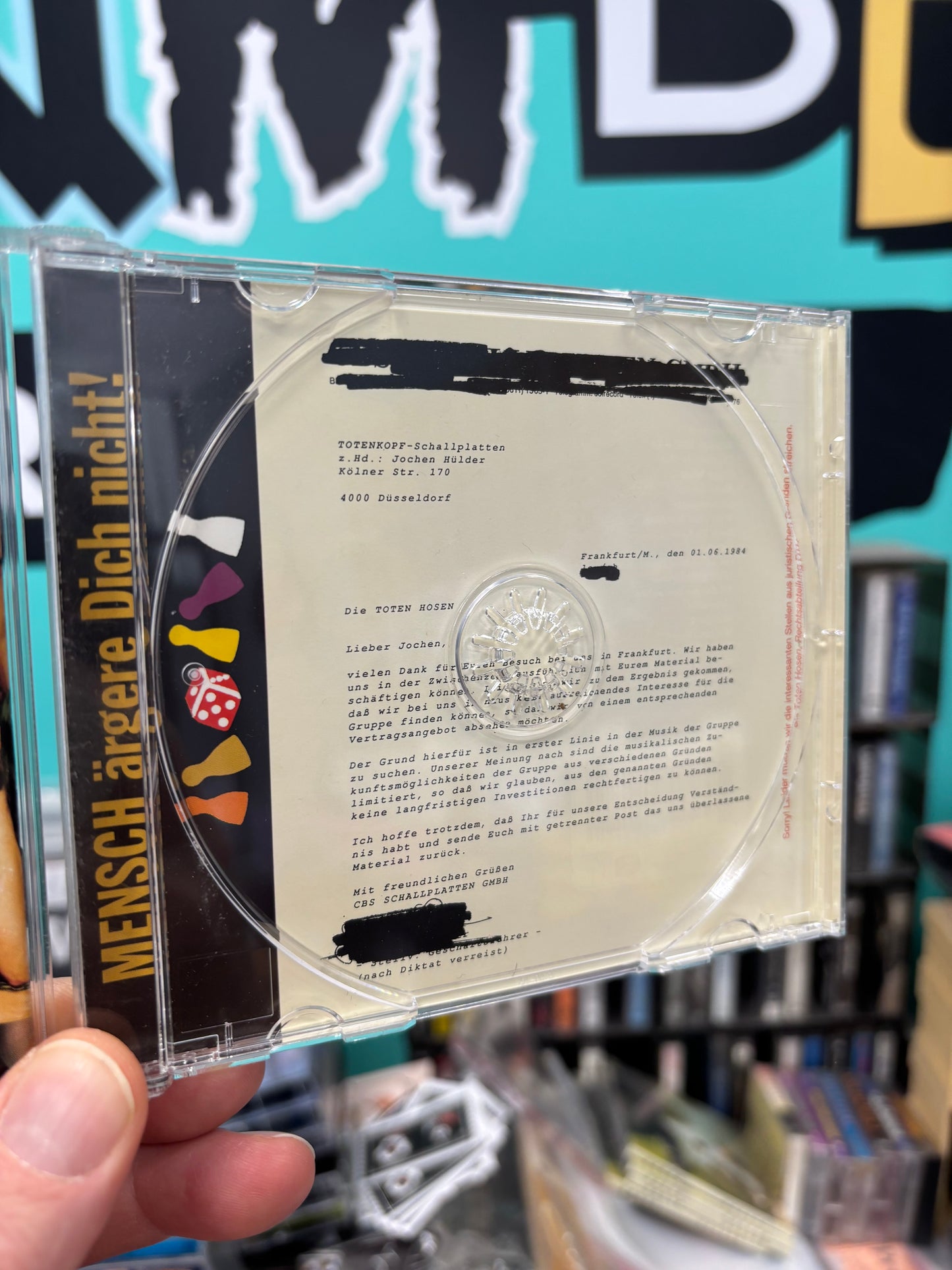 Die Toten Hosen: Reich & Sexy, CD, compilation, Totenkopf, Virgin, Europe 1993