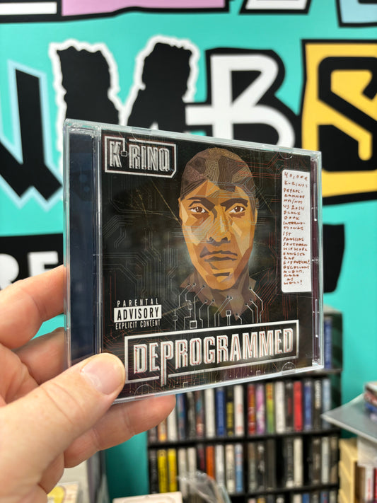 K-Rino: Deprogrammed, CD, 1st pressing, Black Book International, US 2014