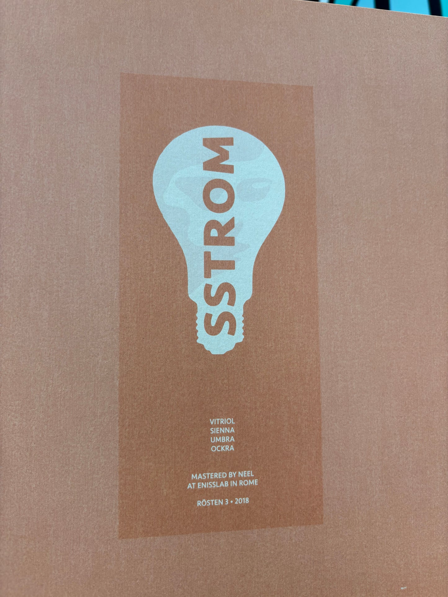 SSTROM: Vitriol, 12inch, Only pressing, Rösten, Sweden 2018