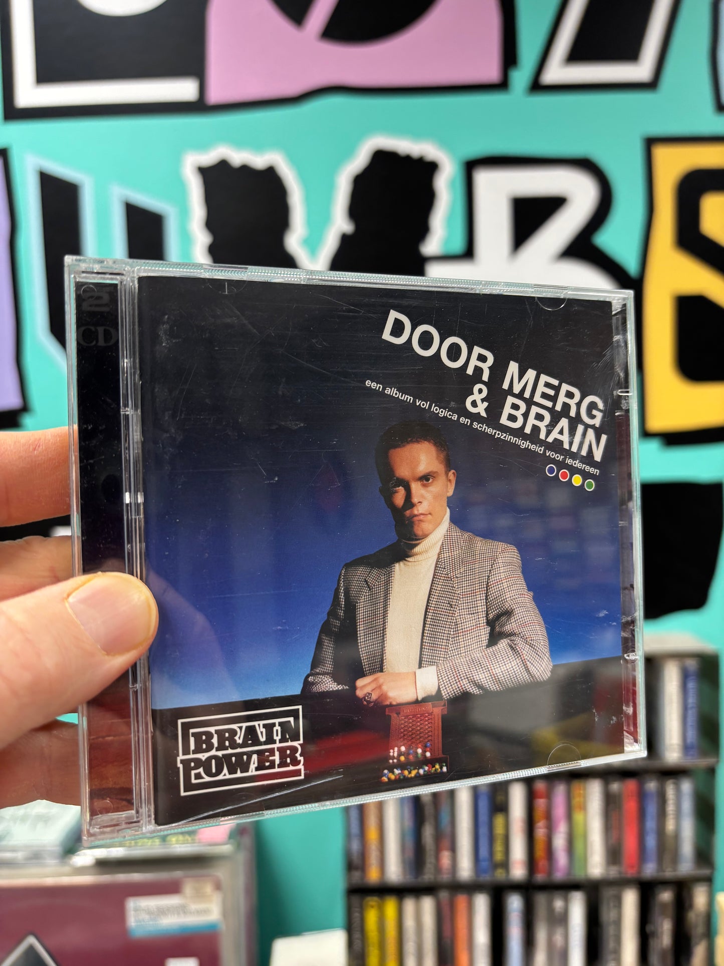 Brainpower: Door Merg & Brain (Lowlands Editie), 2CD, 1st pressing, Only 2CD version, [PIAS] Recordings, Netherlands 2002