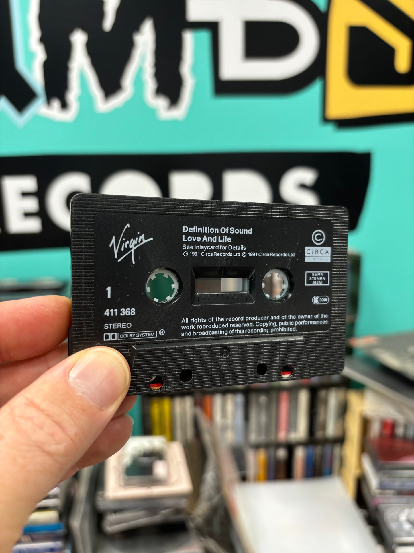 Definition Of Sound: Love & Life. A Journey With The Chameleons, C-cassette, Circa, UK 1991