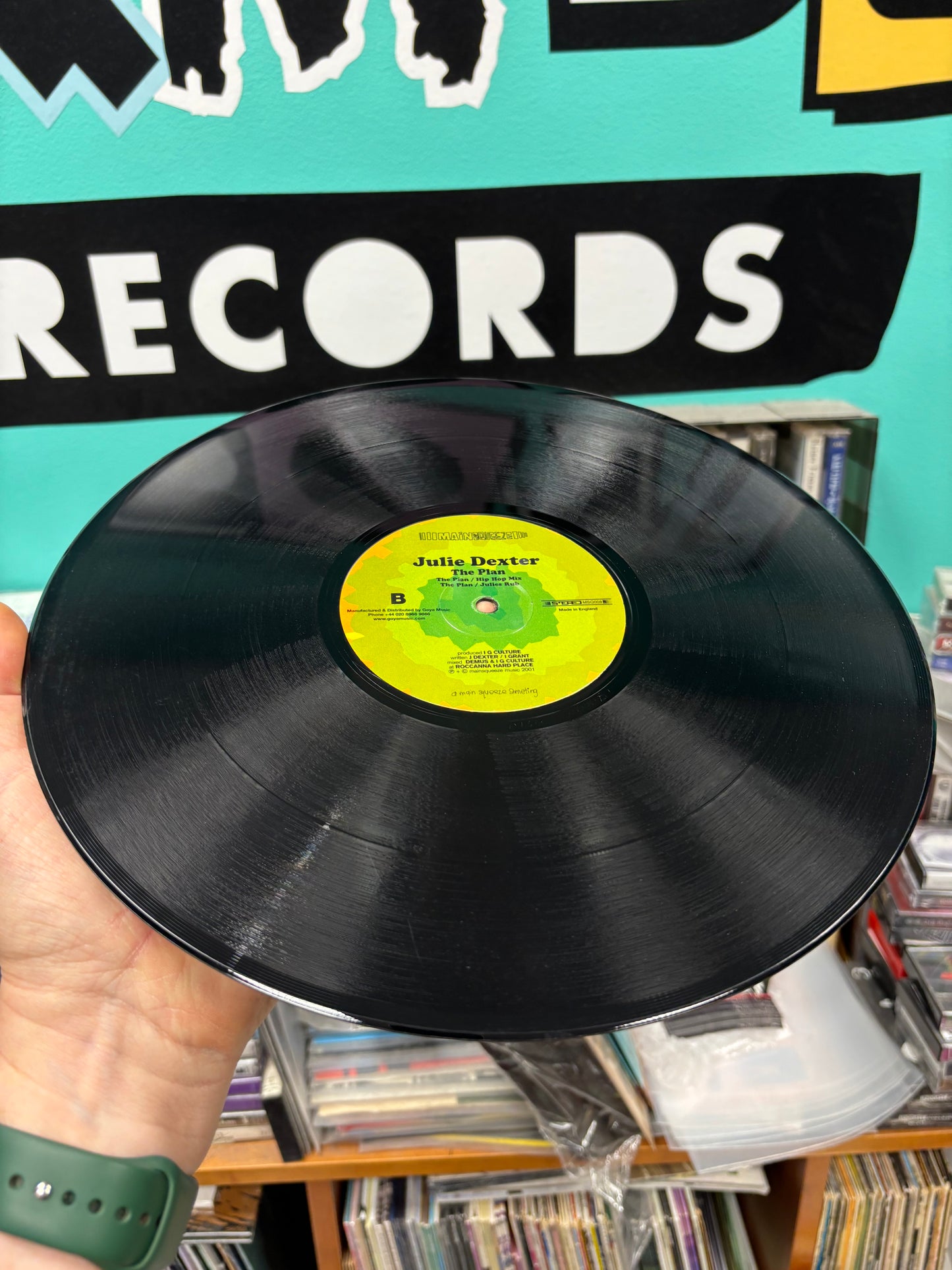 Julie Dexter: The Plan, 12inch, Only official pressing, Main Squeeze, UK 2001