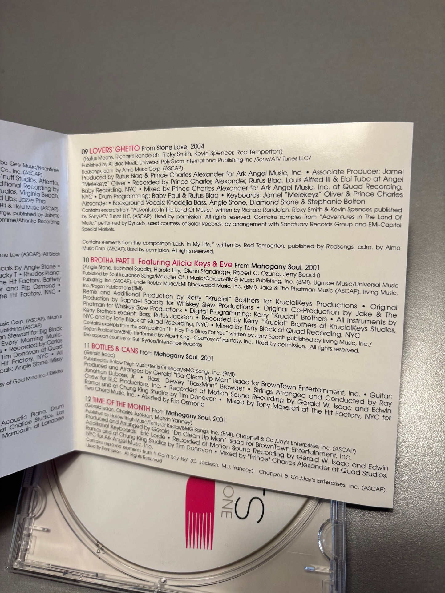 Angie Stone: The Very Best Of Angie Stone, CD, Special Edition, J Records, DeVox, Europe 2005