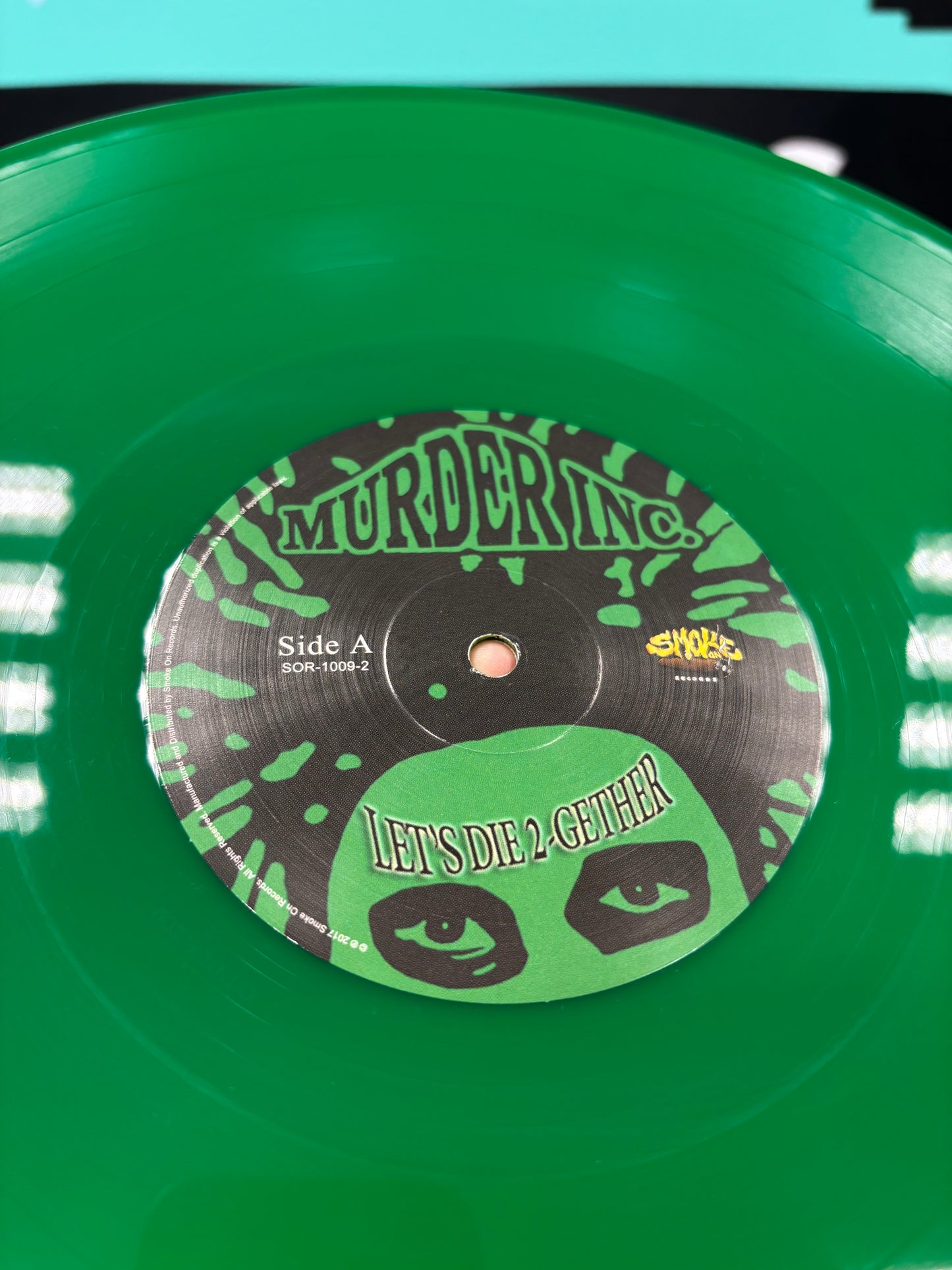 Murder Inc. : Let’s Die 2-Gether, reissue, 2LP, Limited Edition, Numbered, Green, Smoke On Records, Germany 2017