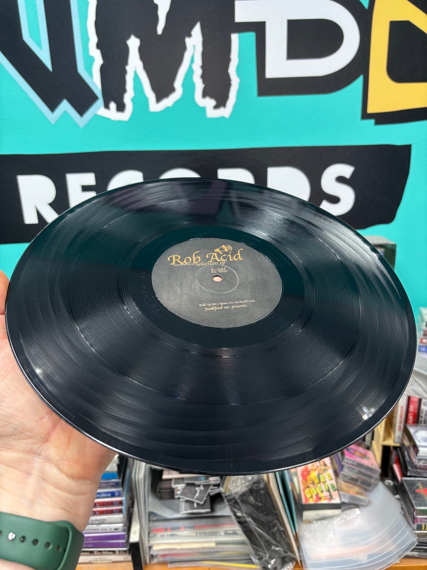 Rob Acid: Selection EP, 12inch, Only pressing, Junkfood Records, Germany 2001