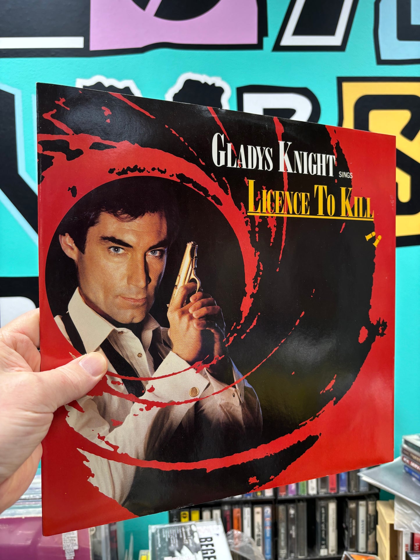 Gladys Knight: Licence To Kill, 12inch, MCA Records, UK 1989