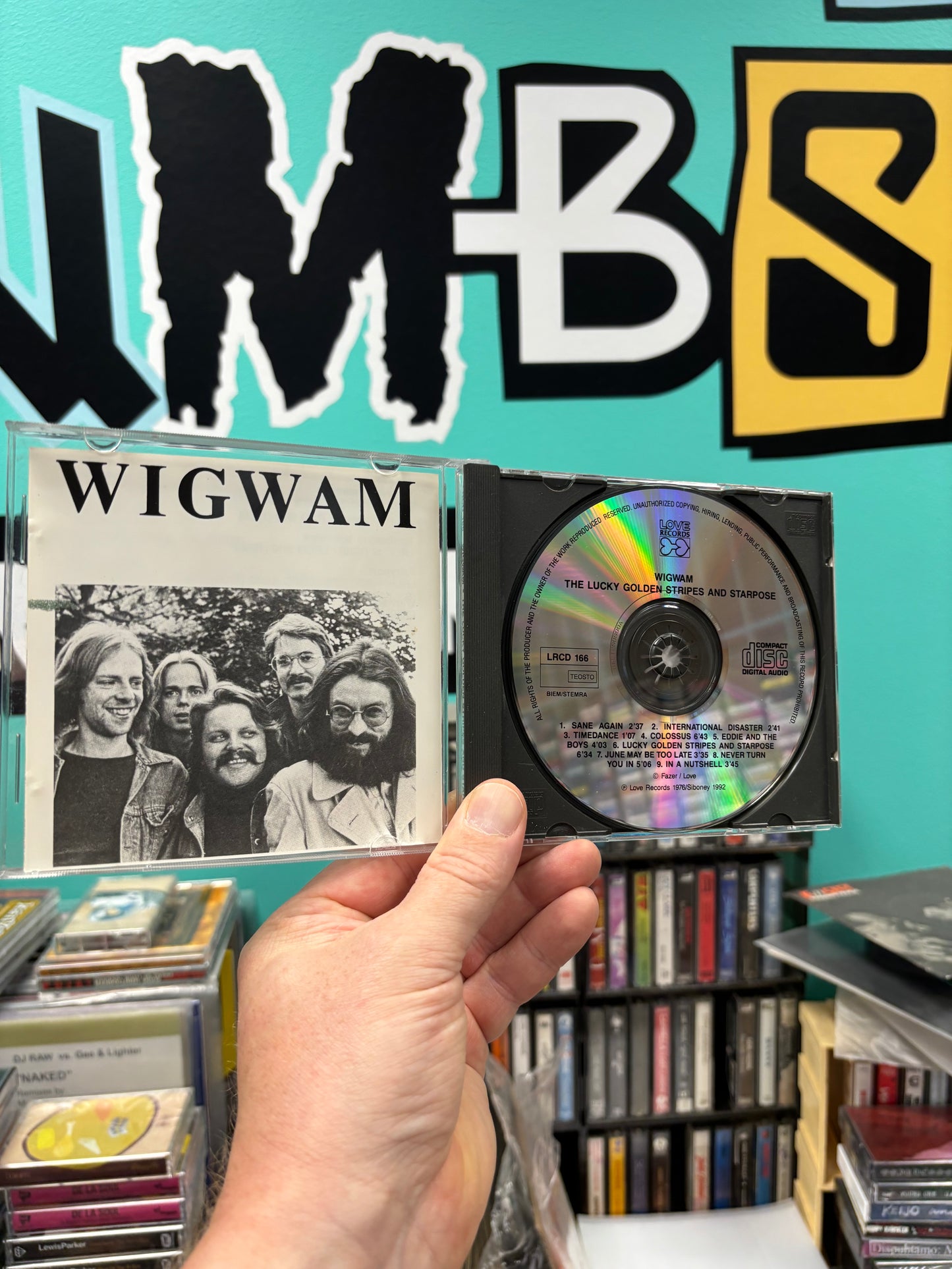 Wigwam: Lucky Golden Stripes And Starpose, CD, reissue, remastered, Love Records, Finland 1992