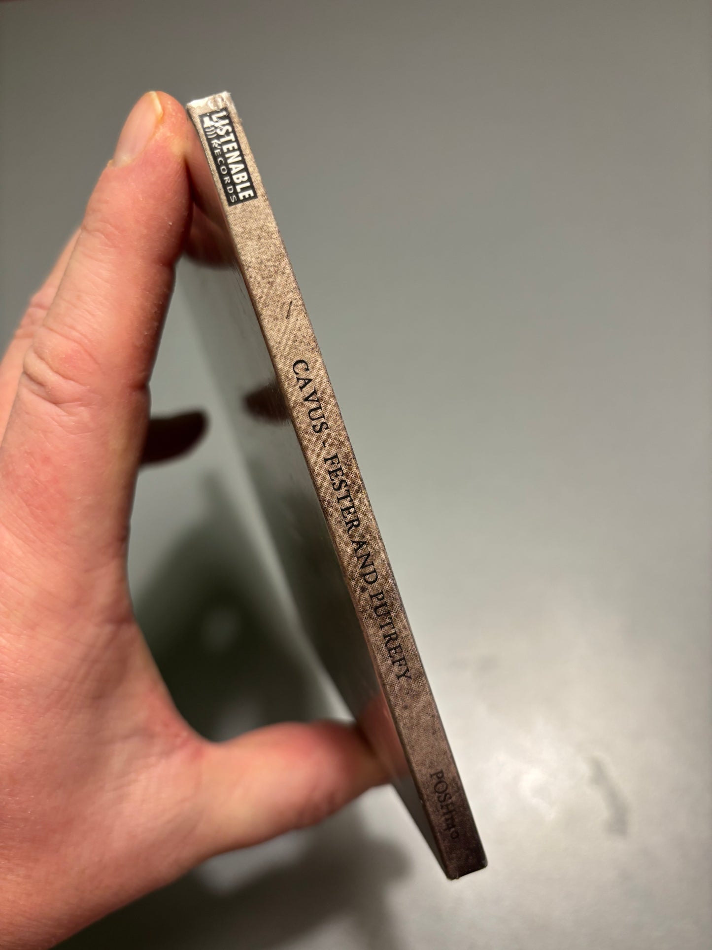 Cavus: Fester and Putrefy, CD, Only official pressing, Listenable Records, France 2010