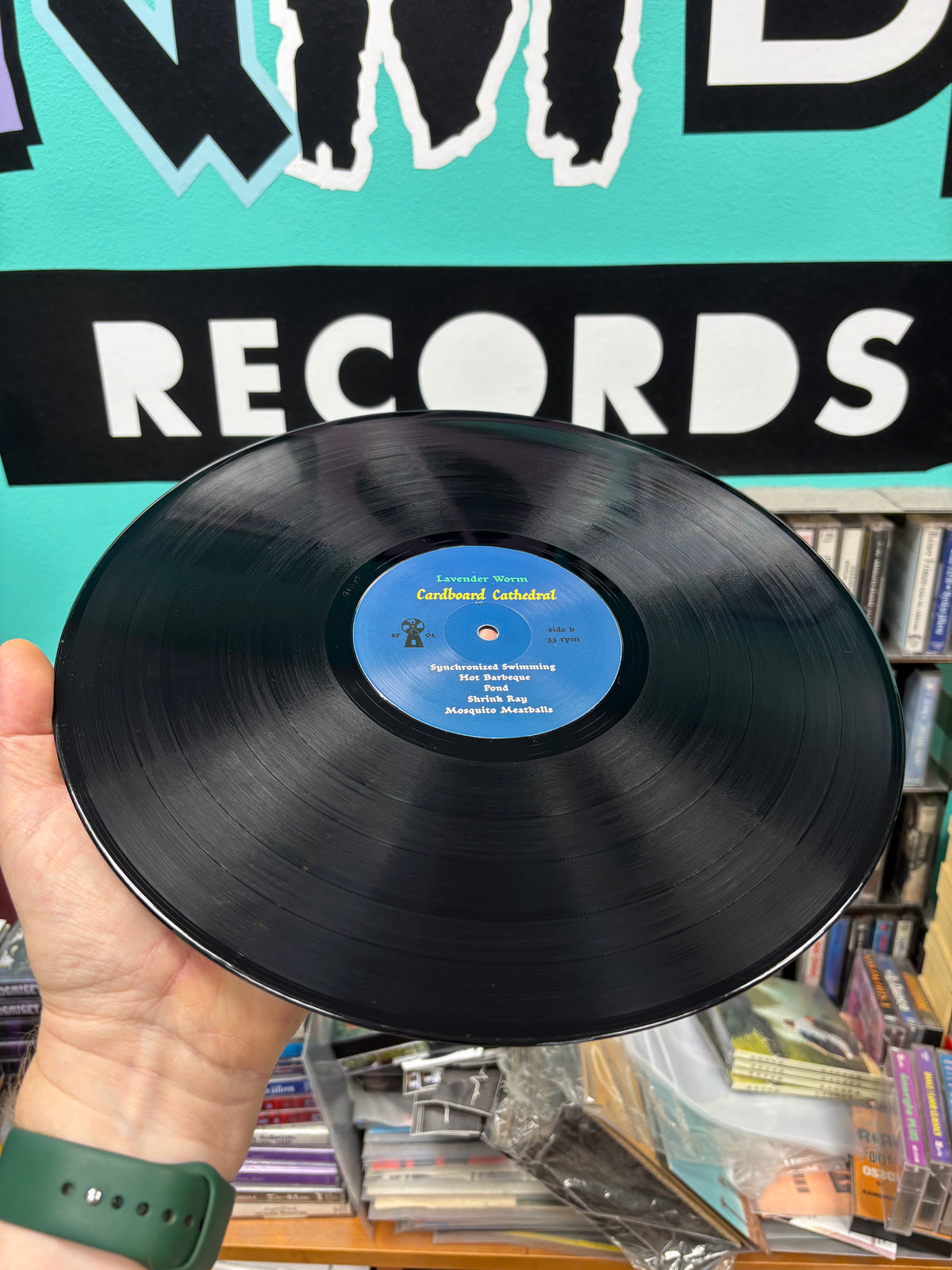 Lavender Worm: Cardboard Cathedral, LP, Only pressing, Server Farm, Finland 2019