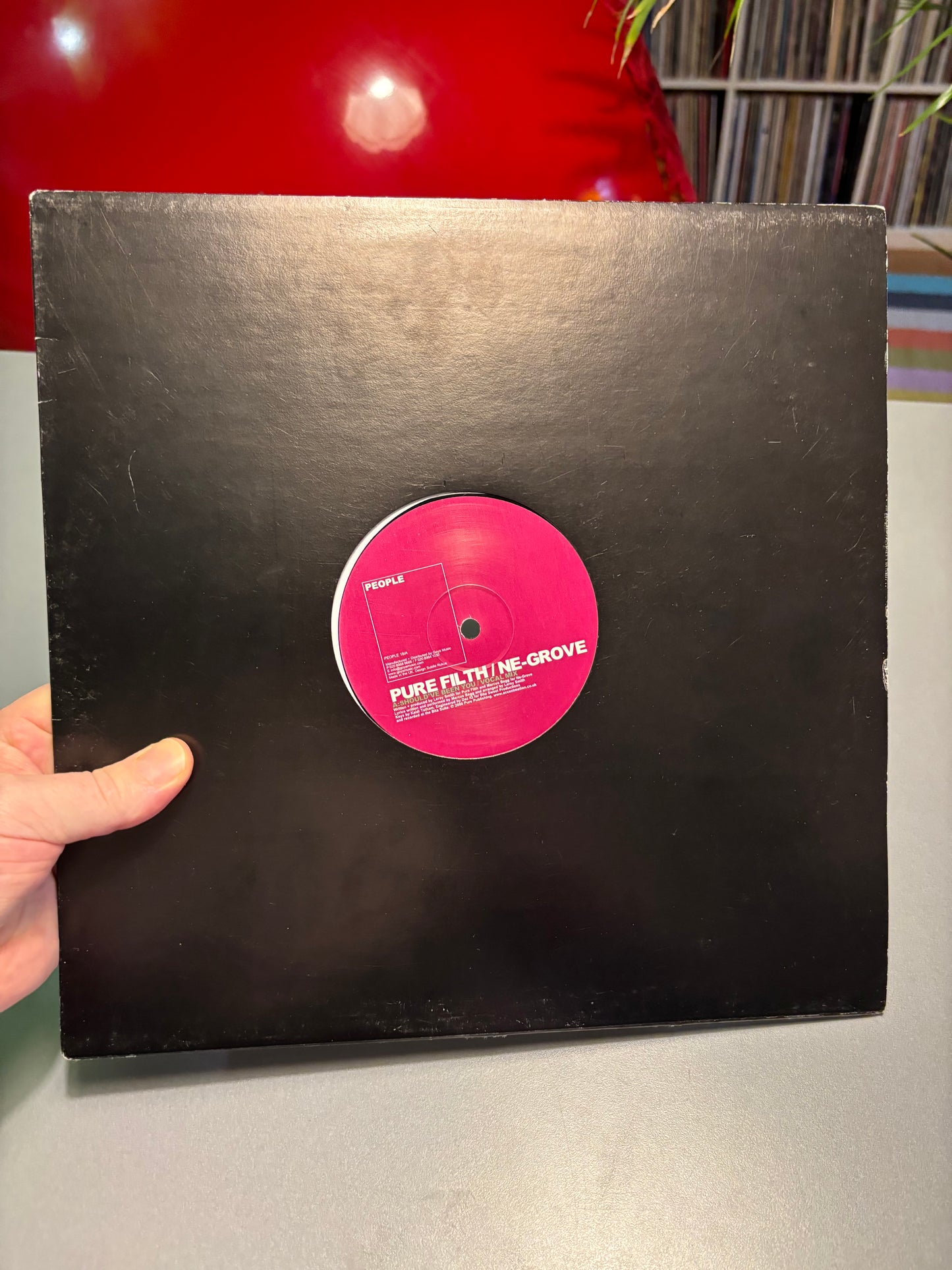 Pure Filth & Ne-Grove: Should’ve Been You, 12inch, Only official pressing, People, UK 2000
