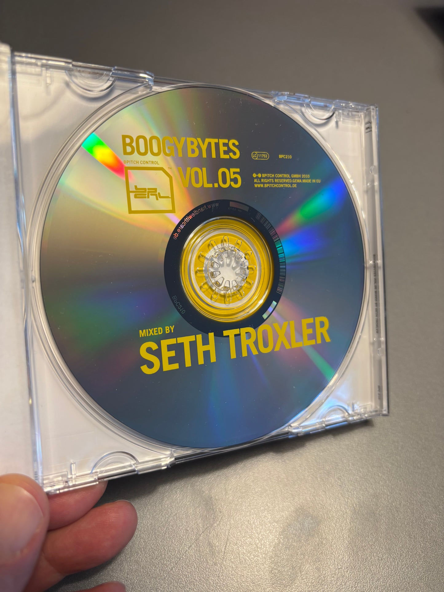 Seth Troxler: Boogybytes Vol.05, CD, 1st pressing, BPitch Control, Germany 2010