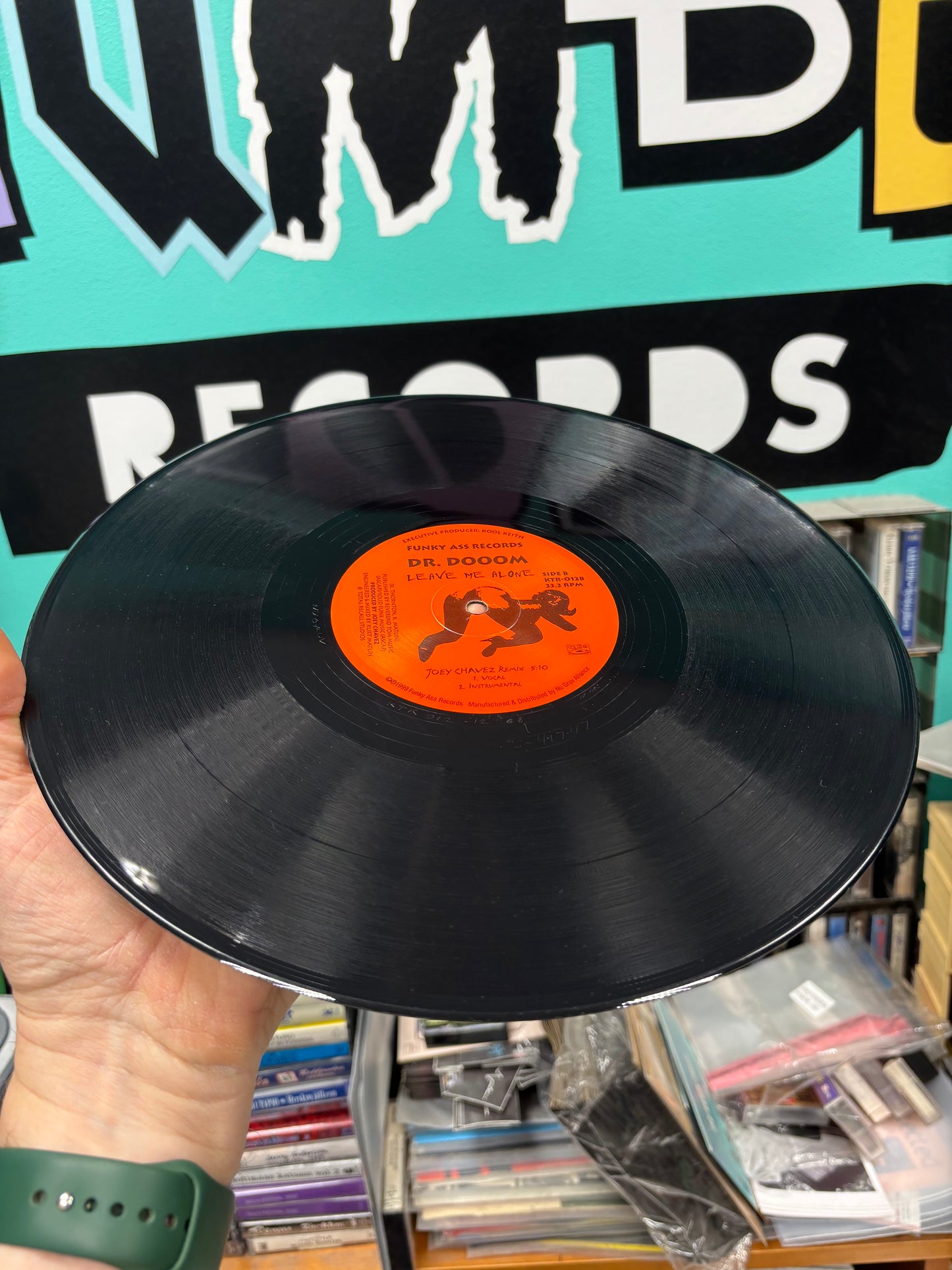 Dr. Dooom: Leave Me Alone Remixes, 12inch, Funky Ass Records, US 1999?