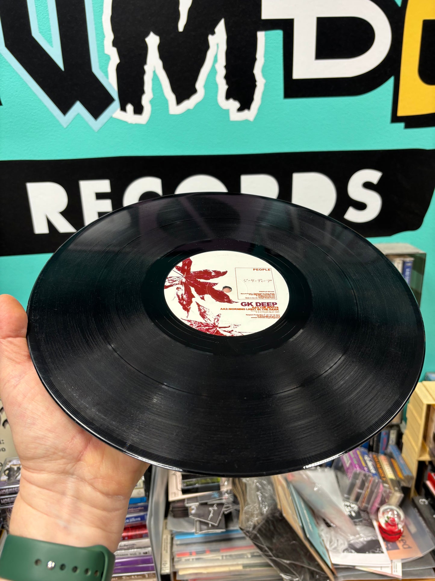 GK Deep: Shots In A Second, 12inch, Only official pressing, People, UK 2001