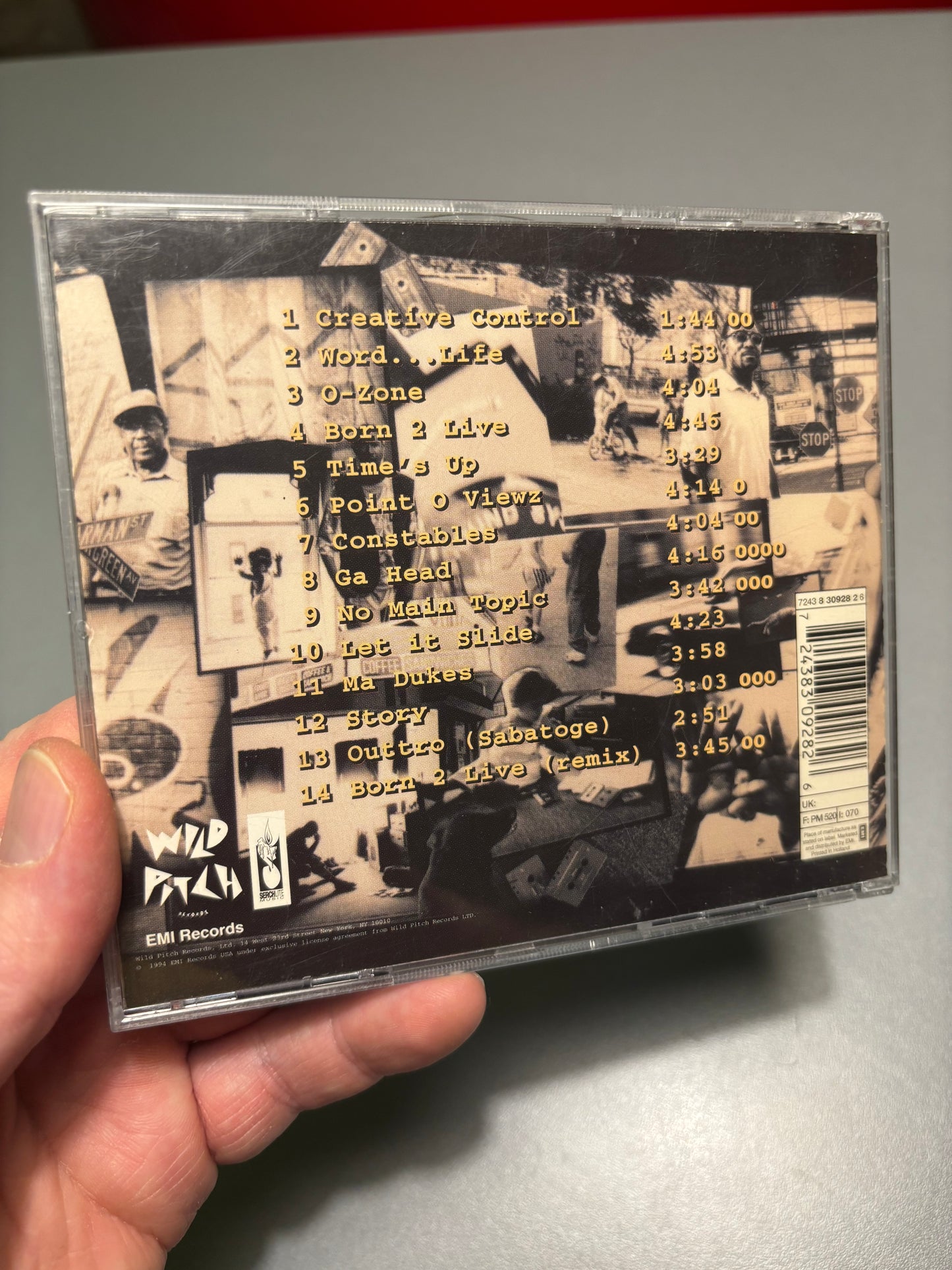 O.C. : Word…Life, CD, Wild Pitch Records, EMI Records, Serchlite Music, Europe 1994
