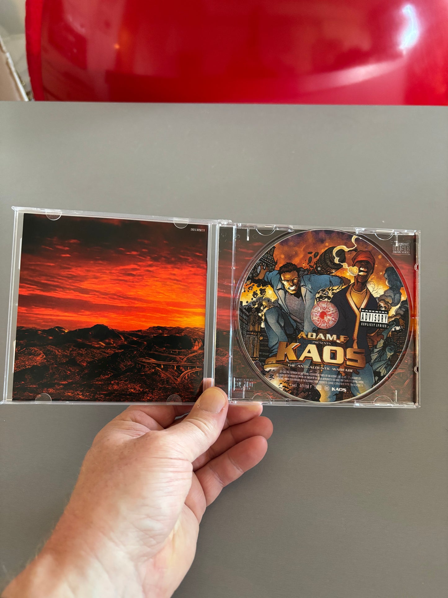 Adam F presents: Kaos: The Anti-Acoustic Warfare, CD, EMI, Europe 2001