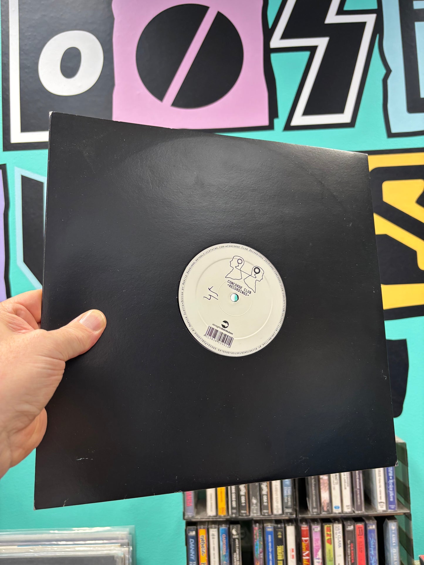 Microtune & Takter: Flashing Lights, 12inch, Only pressing, Concorde Club Recordings, Germany 2010