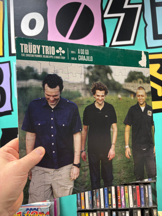 Trüby Trio: A-Go-Go/Carajillo, 12inch, Only official pressing, Compost Records, Germany 1999
