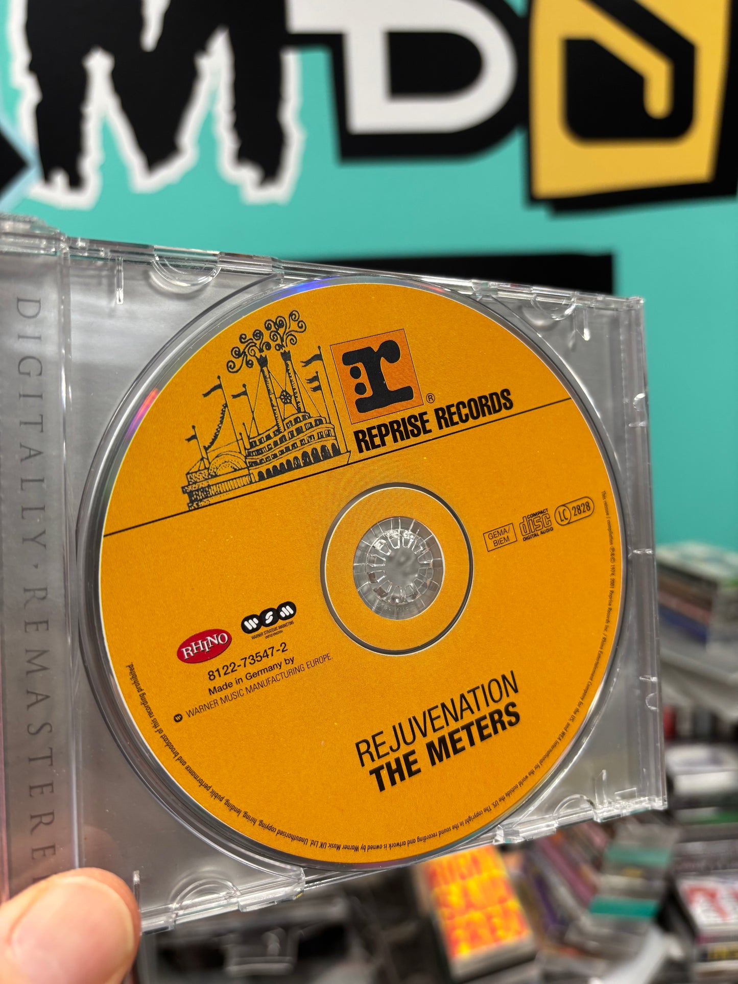 The Meters: Rejuvenation, CD, reissue, remastered, Rhino Records, Reprise Records, Warner, Europe 2001