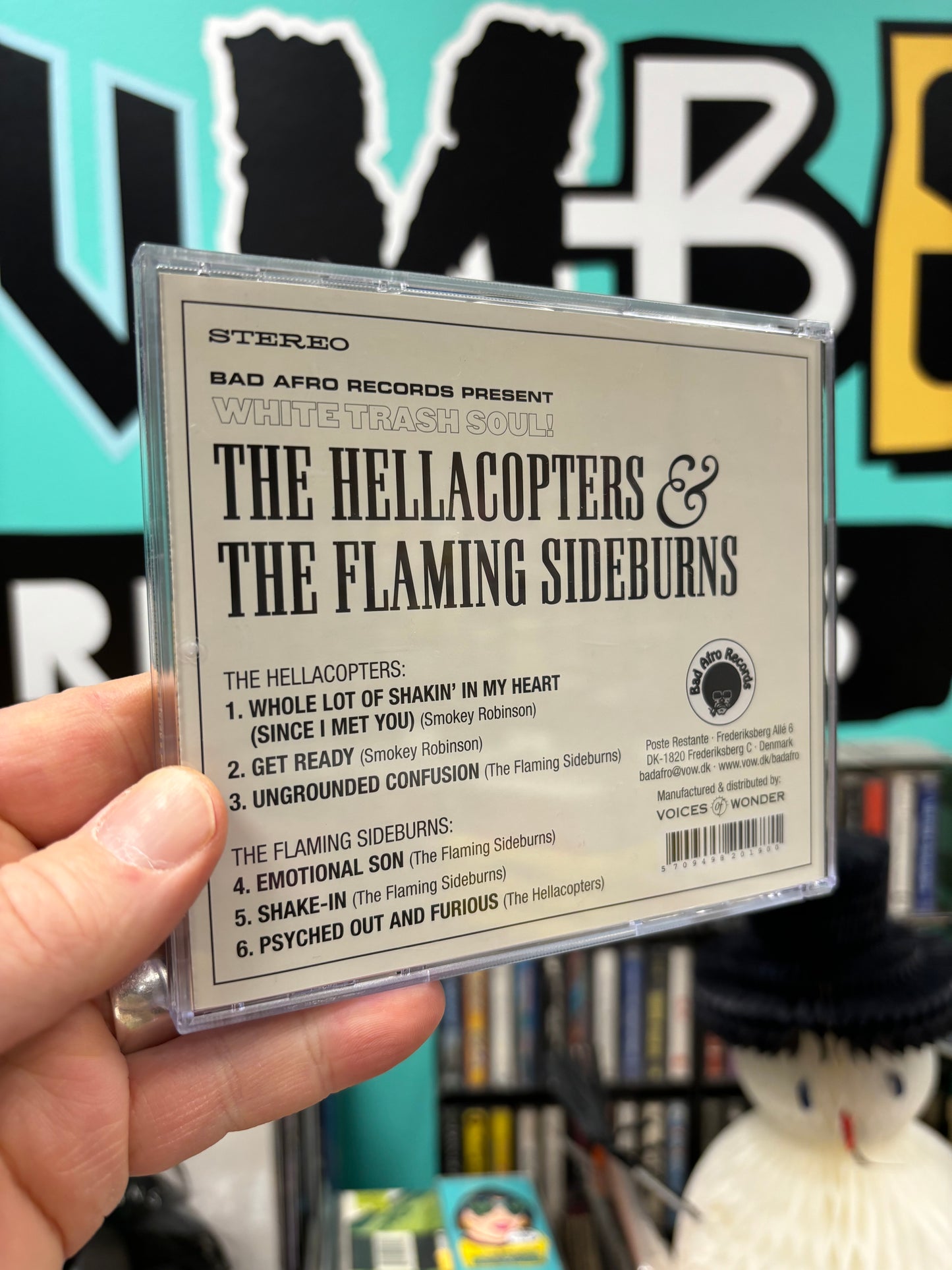 The Hellacopters: White Trash Soul!, CD, EP, Denmark 2001