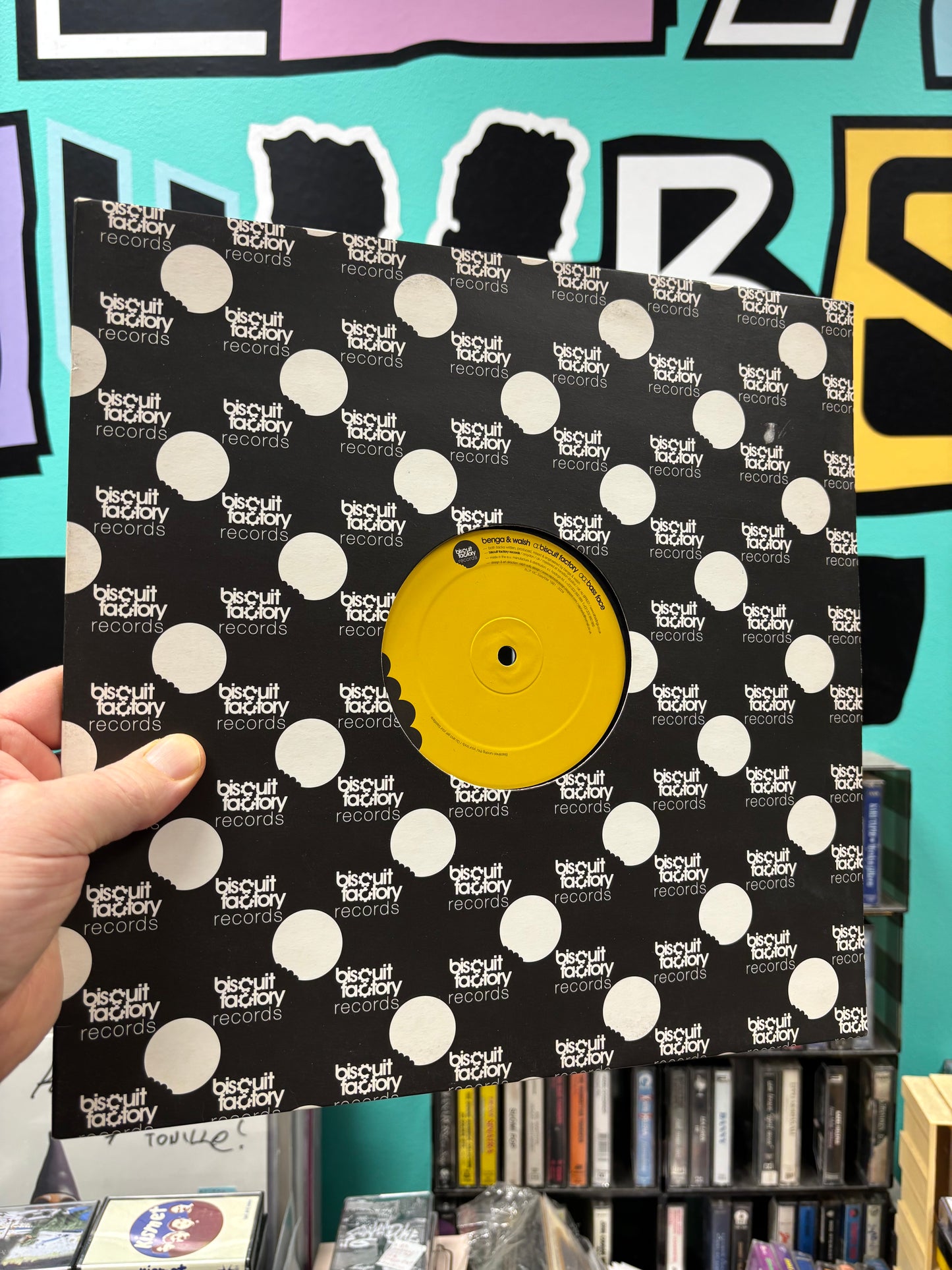 Benga & Walsh: Biscuit Factory/Bass Face, 12inch, Only official pressing, Biscuit Factory Records, UK 2010