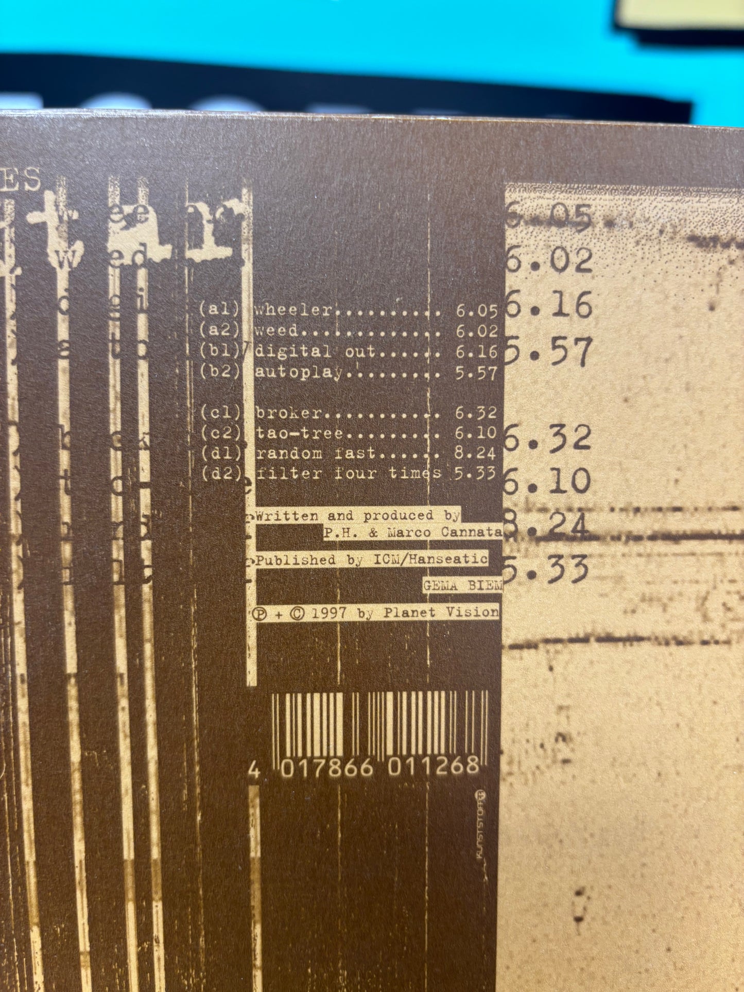 Ultratubes: Nektar, 2x12inch, Only official vinyl pressing, Planet Vision, Germany 1997