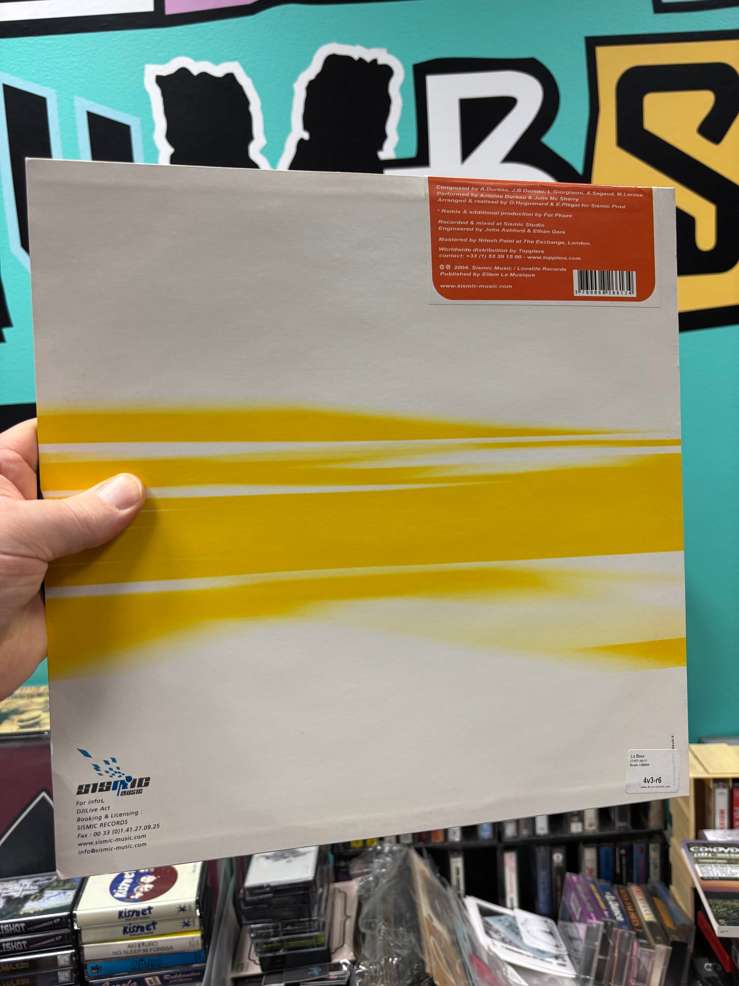 La Base: Starfunker, 12inch, Only official pressing, Sismic Music, France 2004