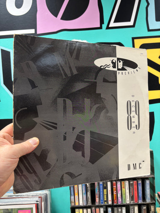 DMC - December 89 - Previews, 12inch, Only pressing, DMC, UK 1989