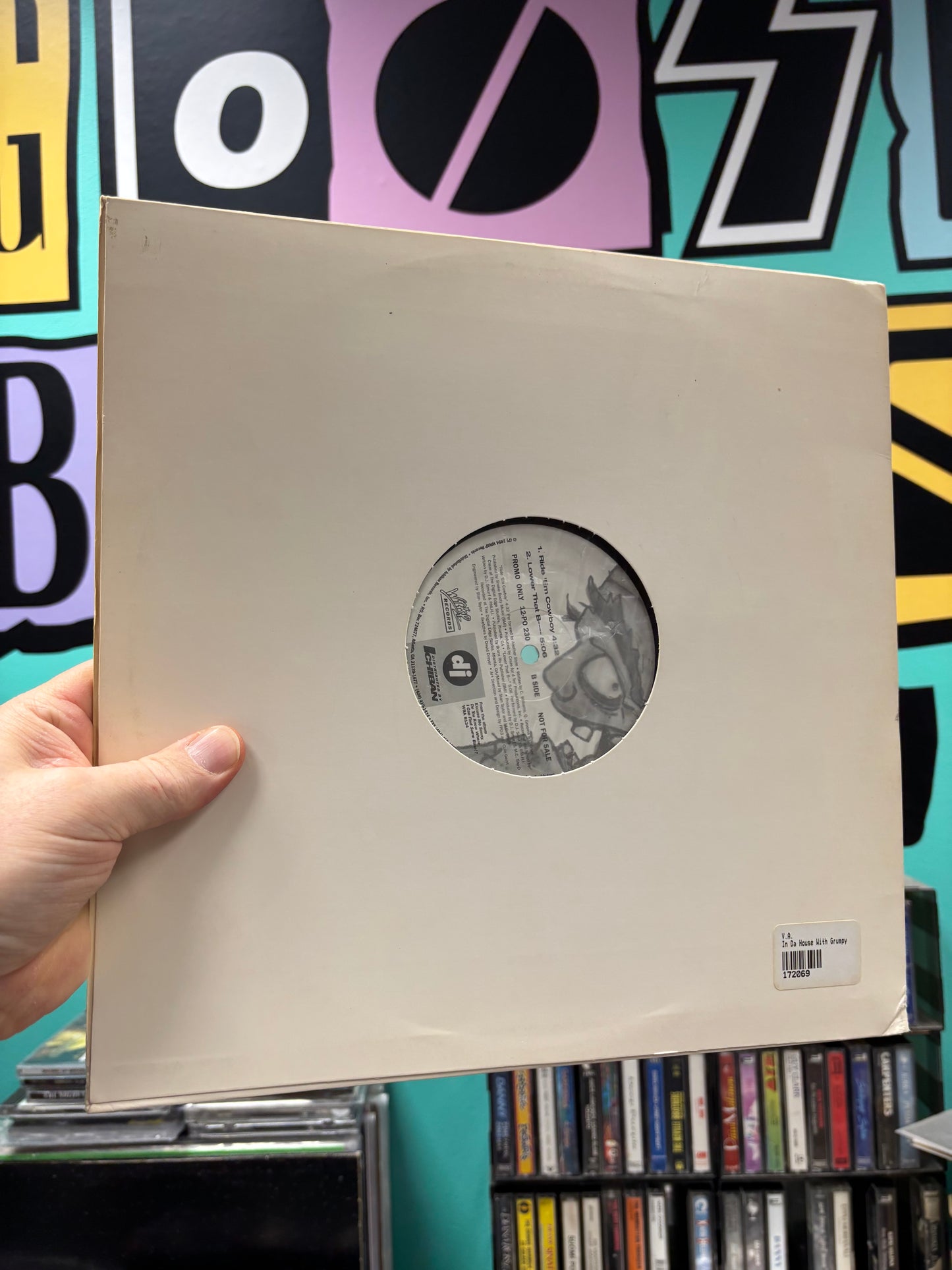 In Da House With Grumpy, 12inch, Only pressing, Promo, Wrap Records, US 1994