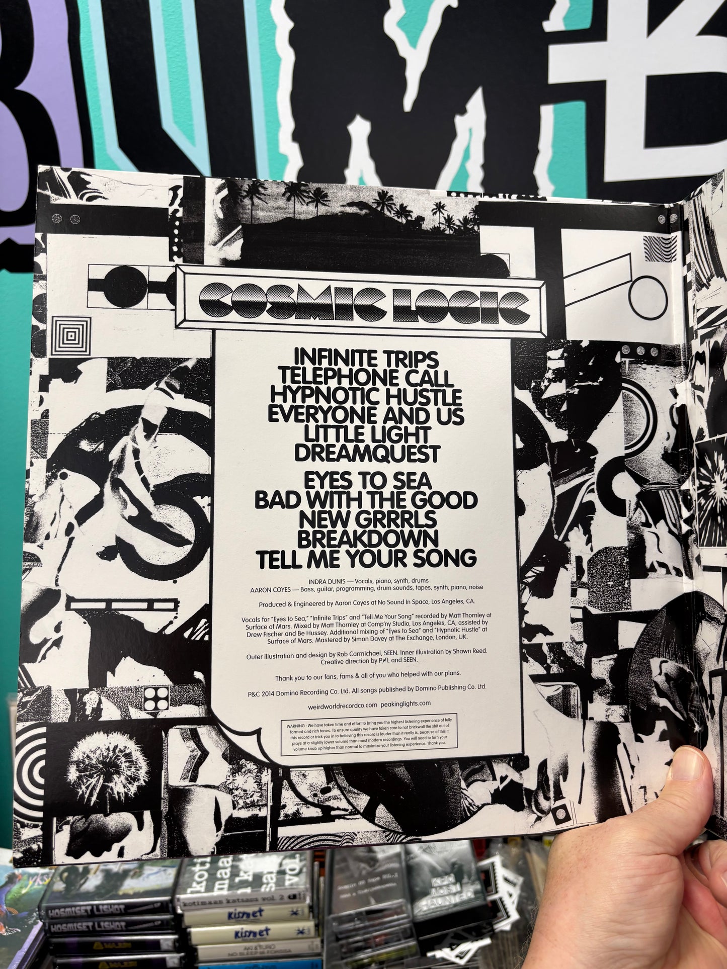 Peaking Lights: Cosmic Logic, LP + 12inch, gatefold, Limited Edition, Weird World, UK & Europe 2014