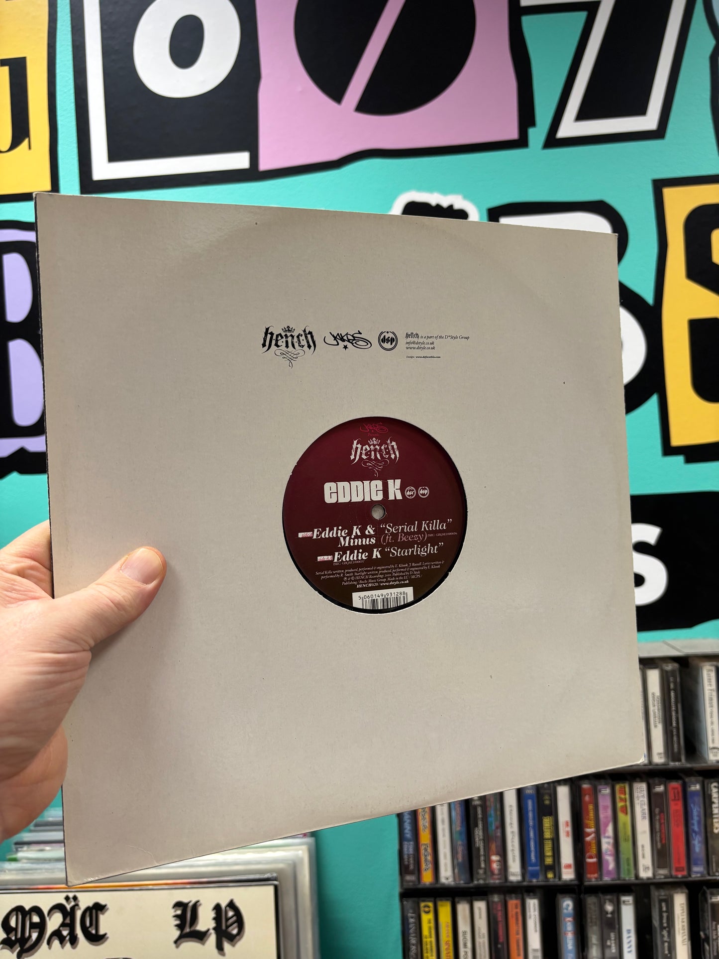 Eddie K: Serial Killa/Starlight, 12inch, Only pressing, H.E.N.C.H. Recordings, UK 2010