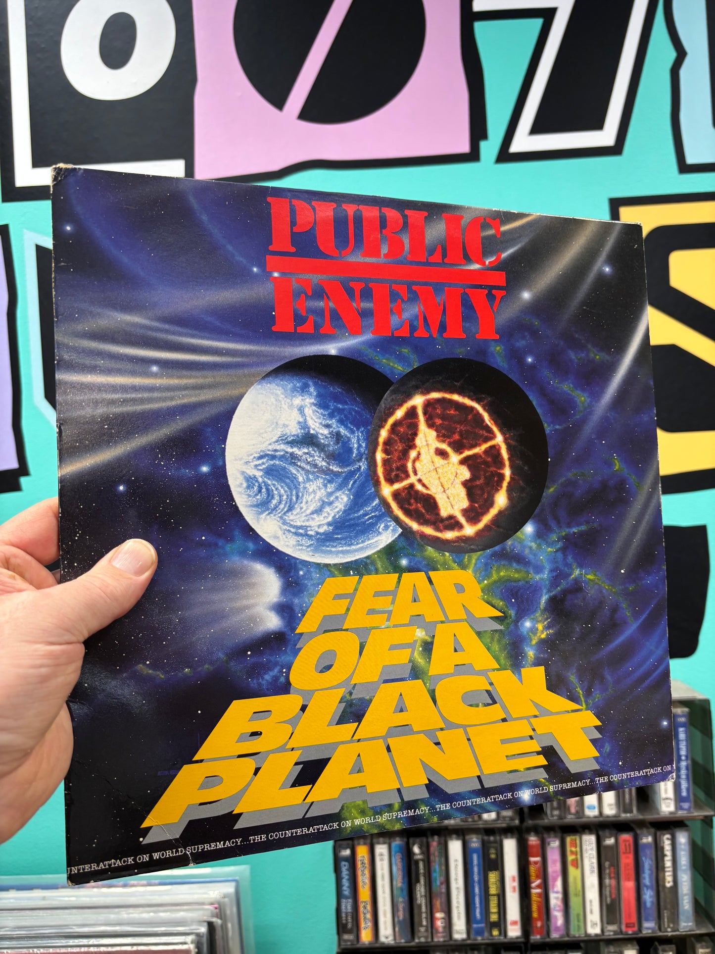 Public Enemy: Fear Of A Black Planet, LP, Def Jam Recordings, CBS, Europe 1990