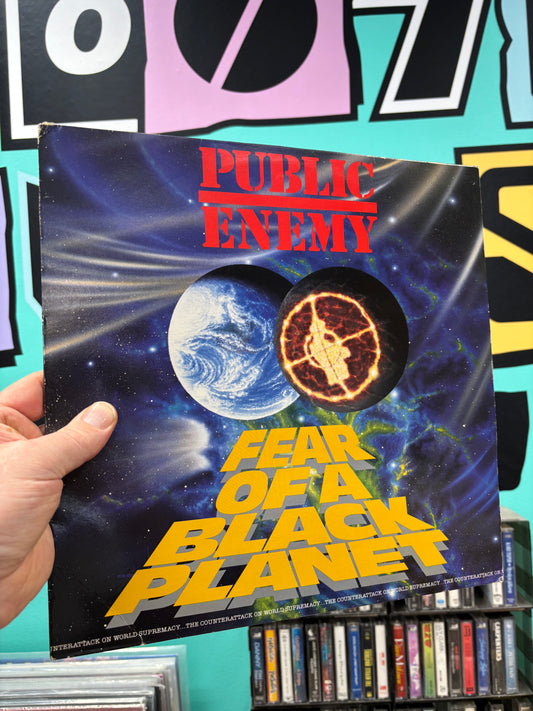 Public Enemy: Fear Of A Black Planet, LP, Def Jam Recordings, CBS, Europe 1990