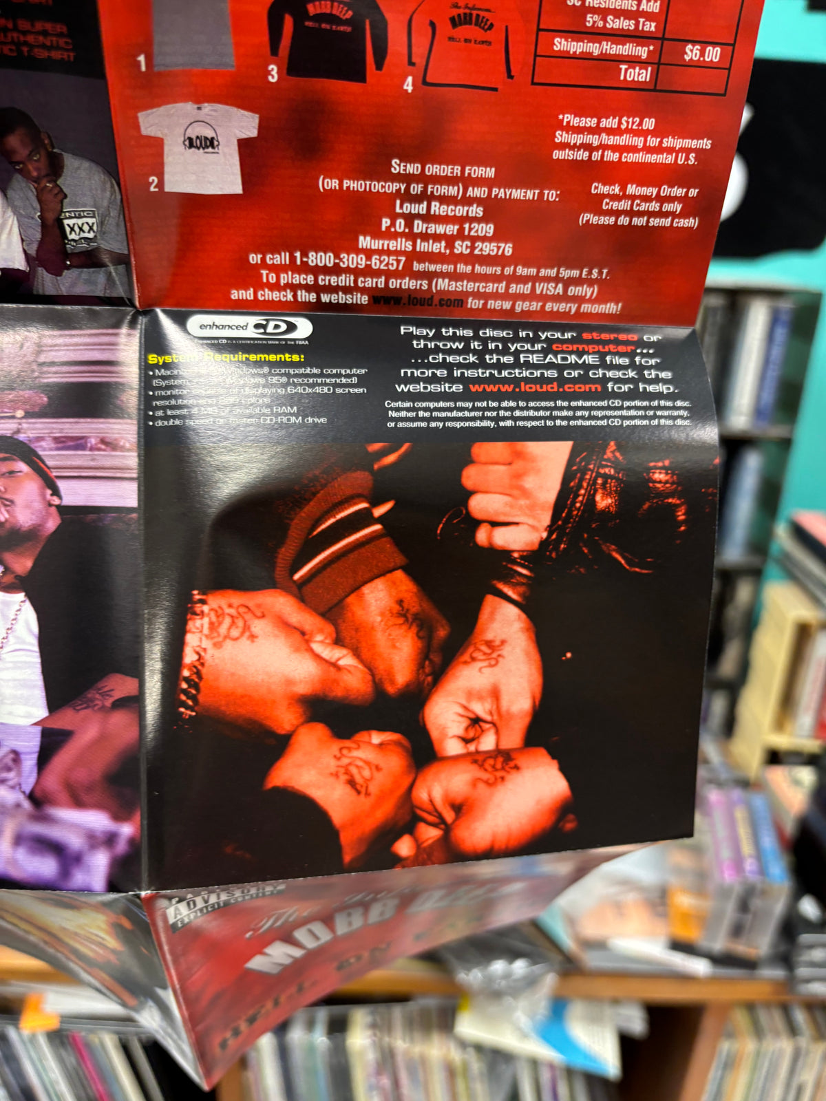 Mobb Deep: Hell On Earth, CD, Mispress?, Loud Records, RCA Records Label, BMG, US 1996