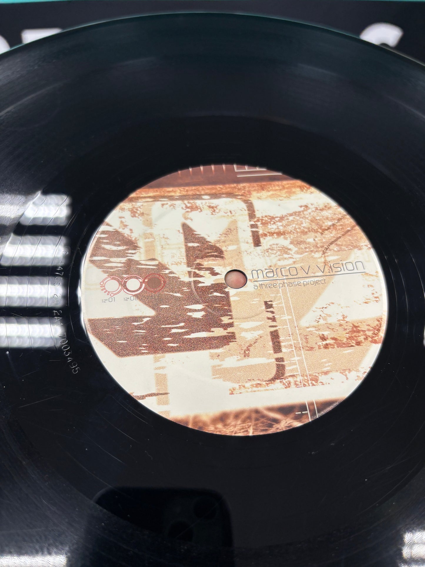 Marco V: V.ision (Phase Three), 12inch, 1st pressing, Free For All, Netherlands 2001