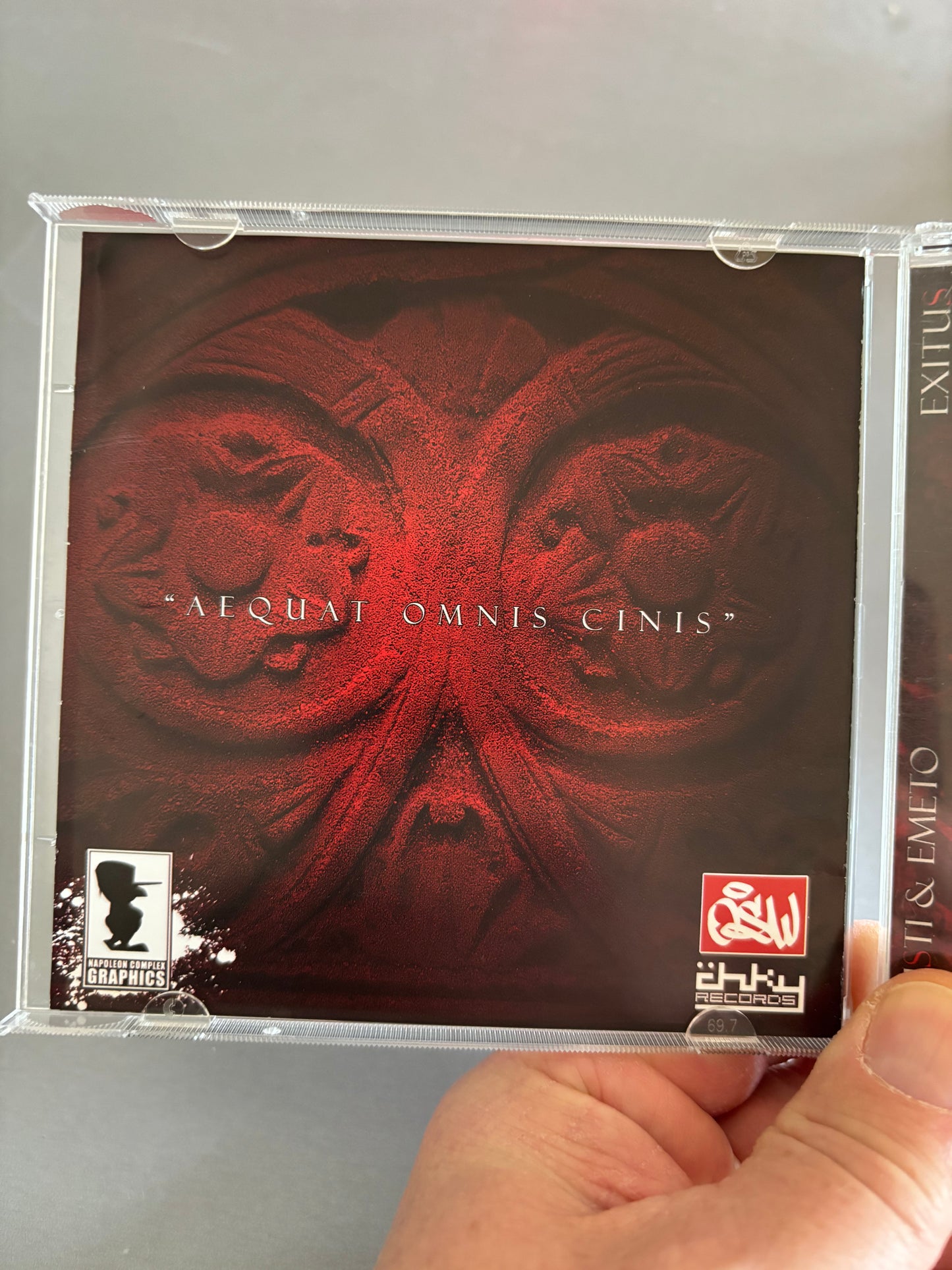 Aisti & Emeto: Exitus, CD, Only pressing, Ähky Records, Finland 2009