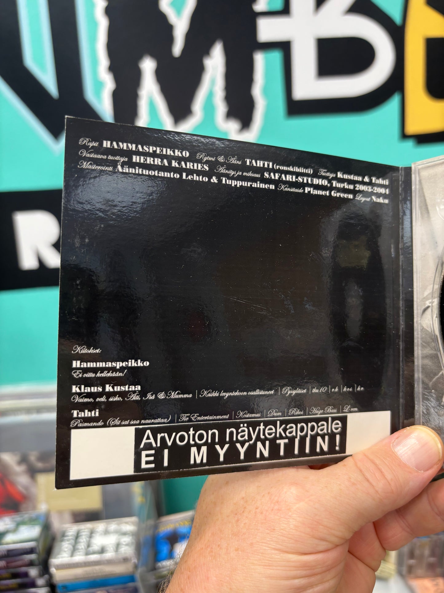 Hammaspeikko: Karies Mundi, CDr, 1st pressing, Only CD pressing, Huge Bass, Finland 2004