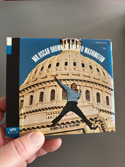 Mr. Oscar Brown, Jr. Goes To Washington, CD, reissue, remastered, Digipak, Verve Records, Europe 1998